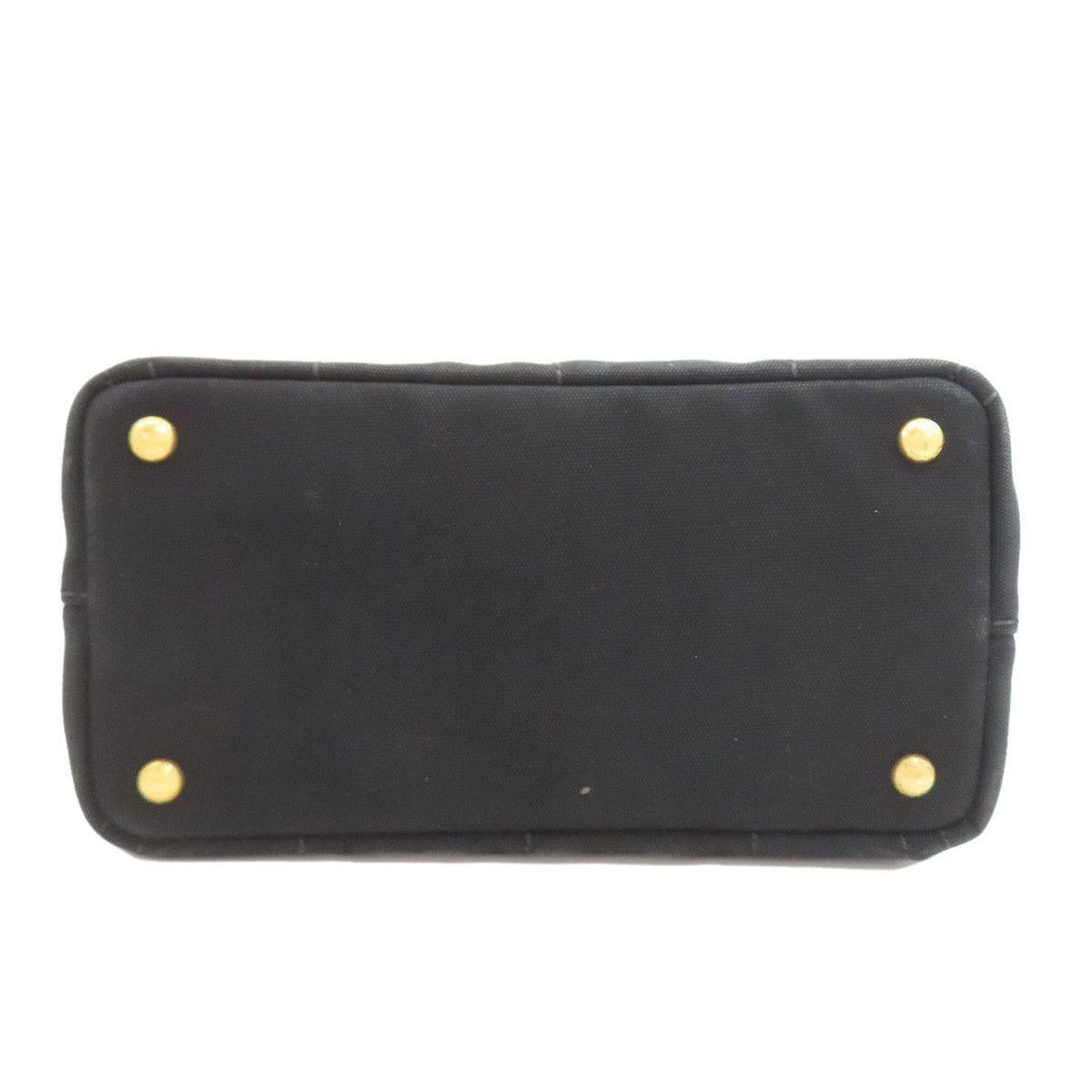 Prada Black Canvas Handbag (Pre-Owned)