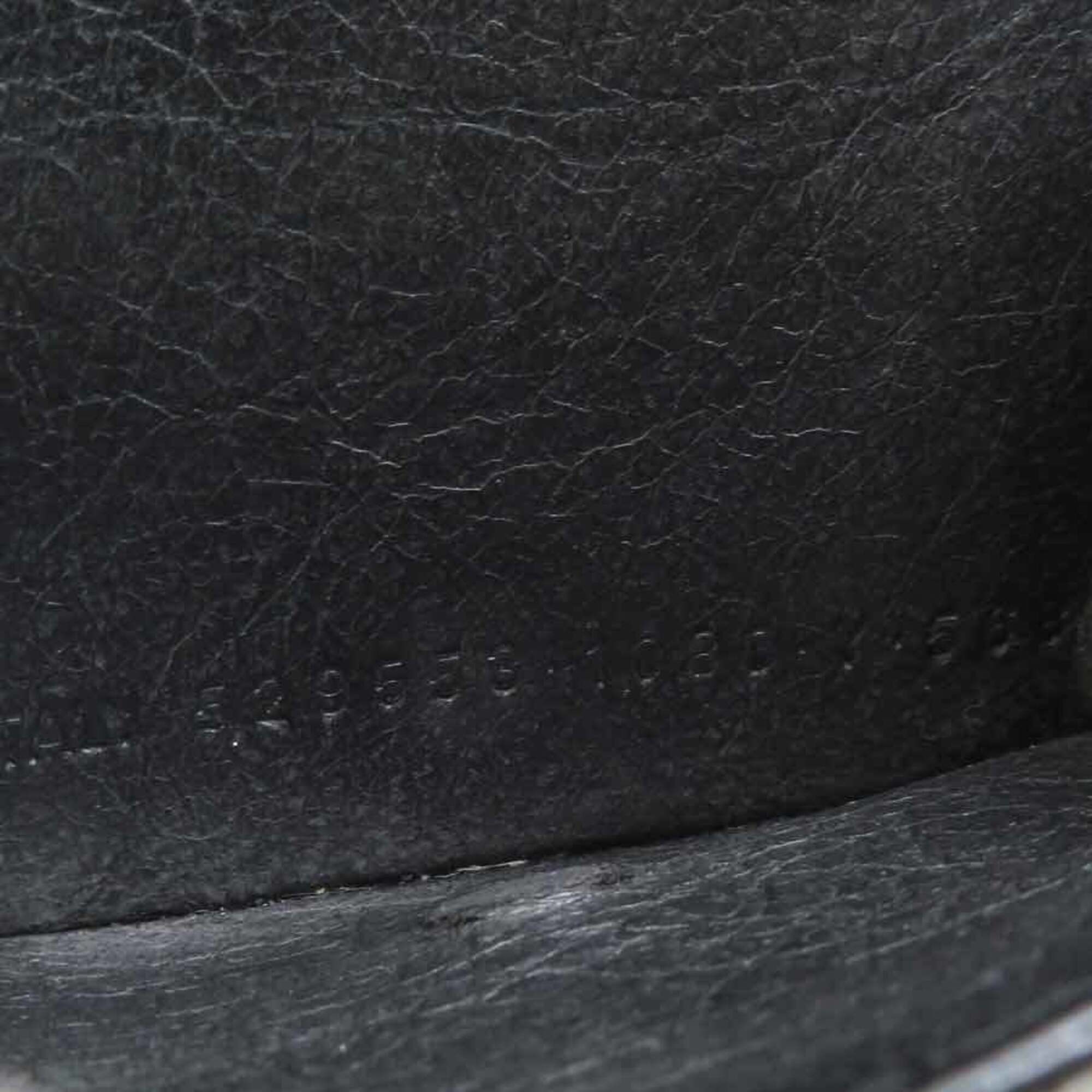 Balenciaga Black Leather Wallet (Tri-Fold) (Pre-Owned)