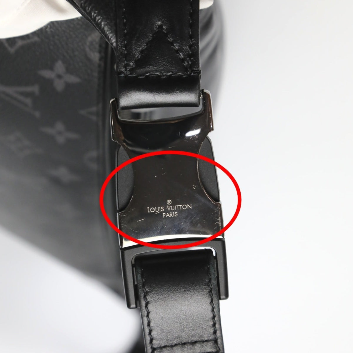 Louis Vuitton Black Monogram Sling Bag (Pre-Owned)