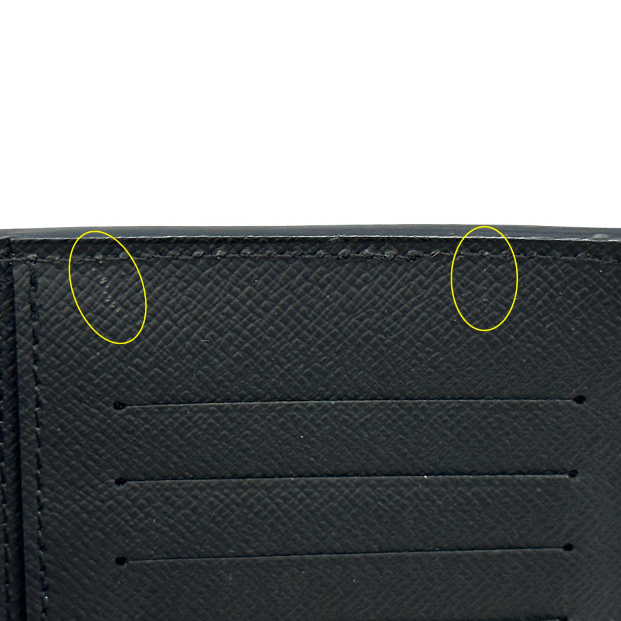 Louis Vuitton Black Noir Epi Leather Long Wallet (Bi-Fold) (Pre-Owned)