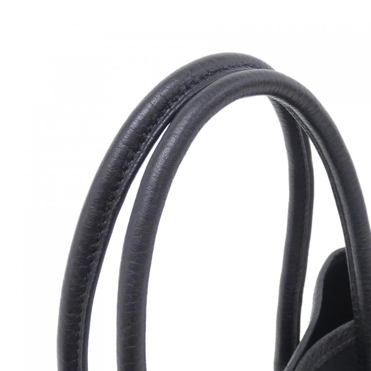 Hermes Black Negonda Leather Handbag (Pre-Owned)