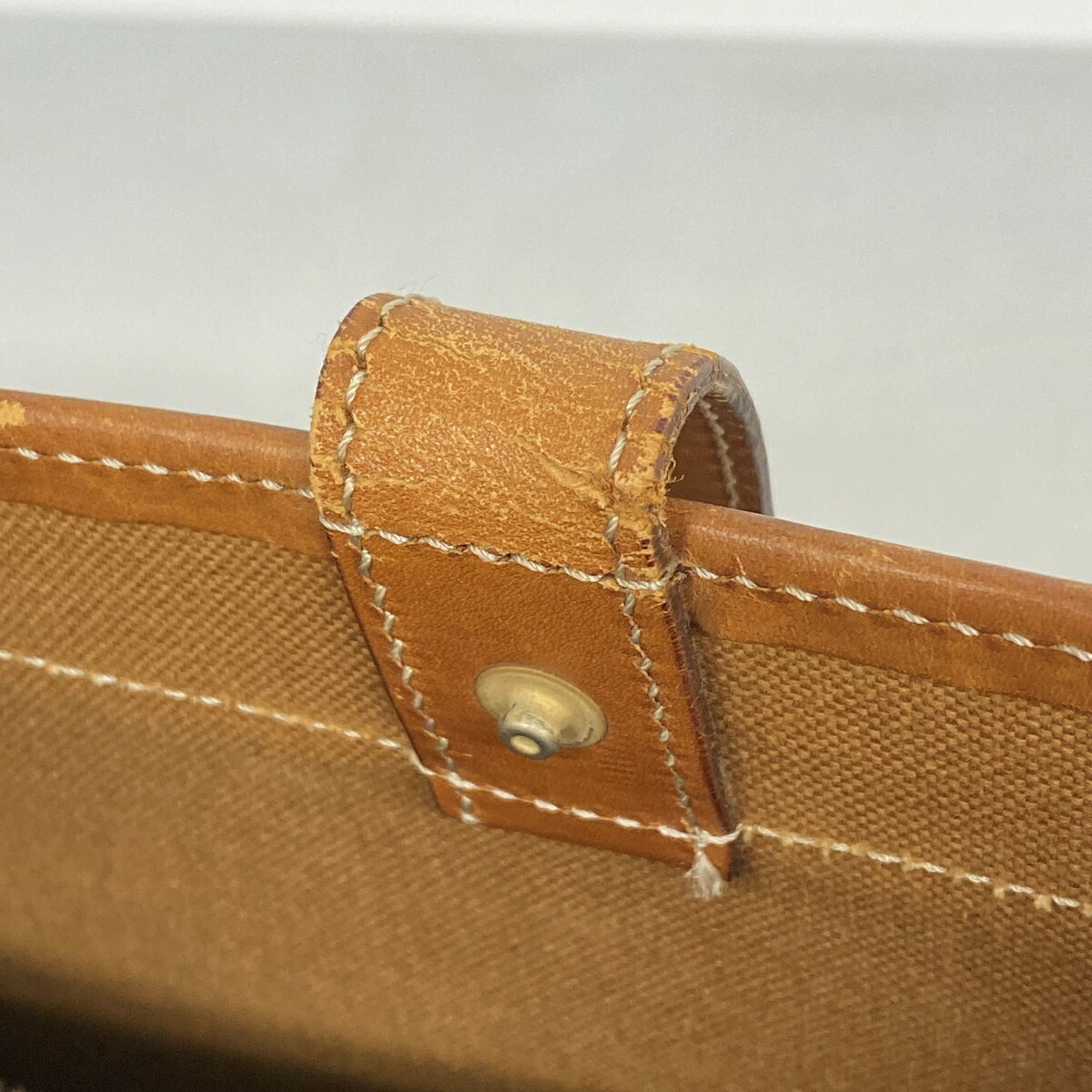 Celine Brown Pvc Tote Bag (Pre-Owned)