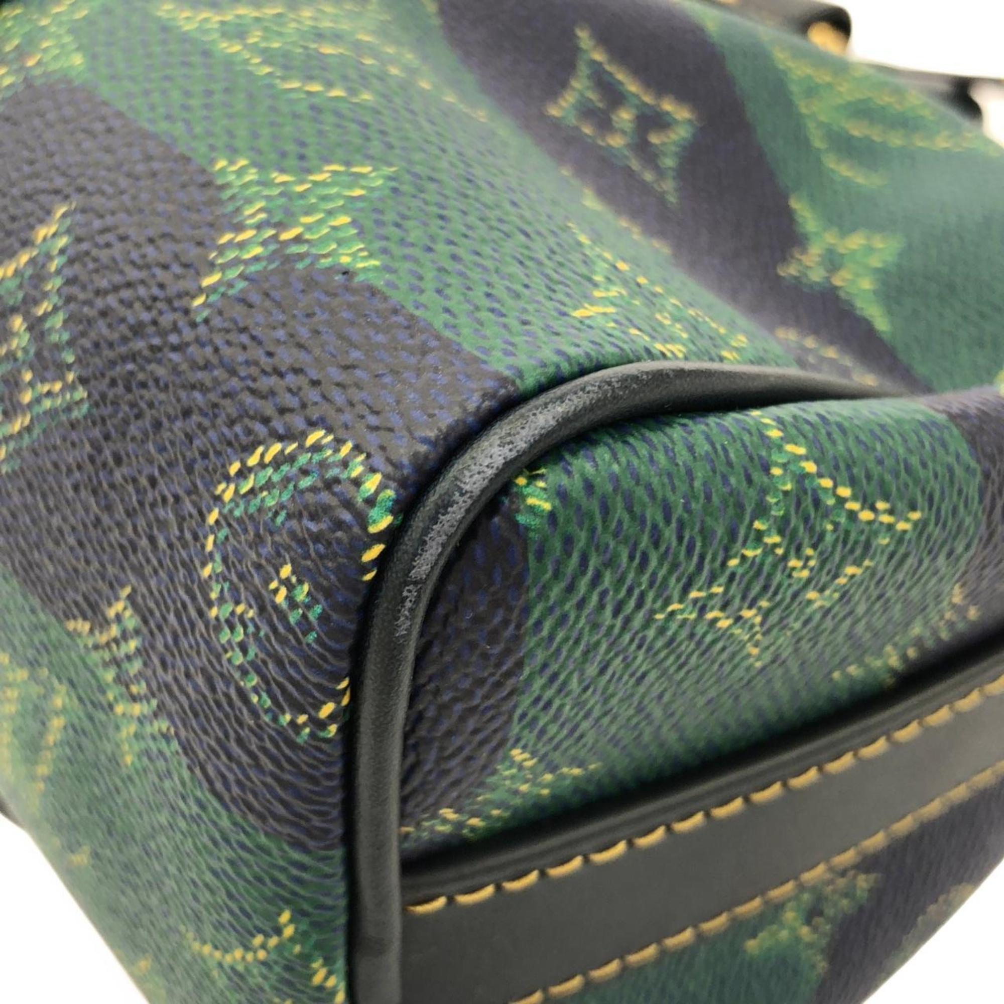 Louis Vuitton Gold Coated Canvas Boston Bag (Pre-Owned)