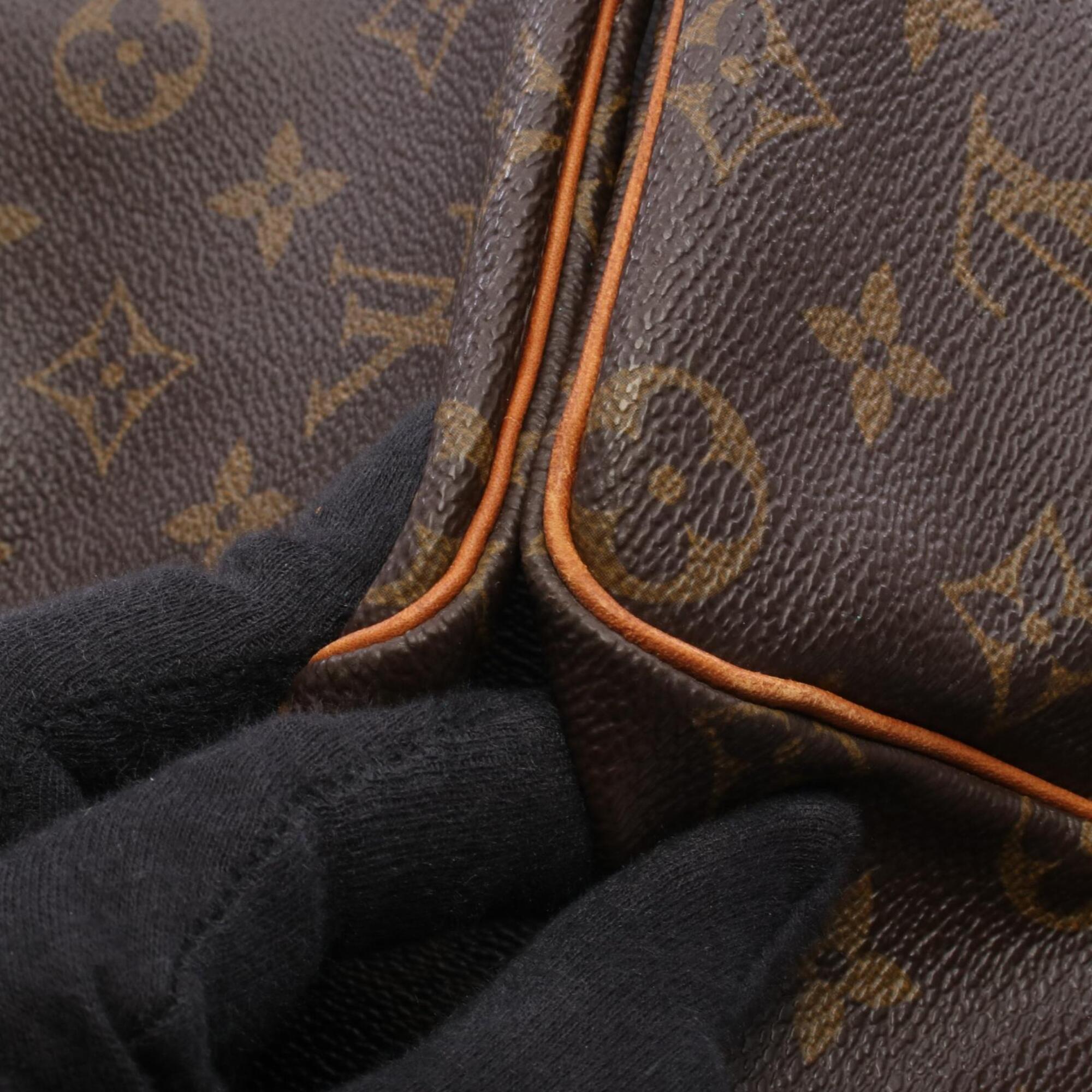 Louis Vuitton Brown Monogram Monogram Leather Handbag (Pre-Owned)