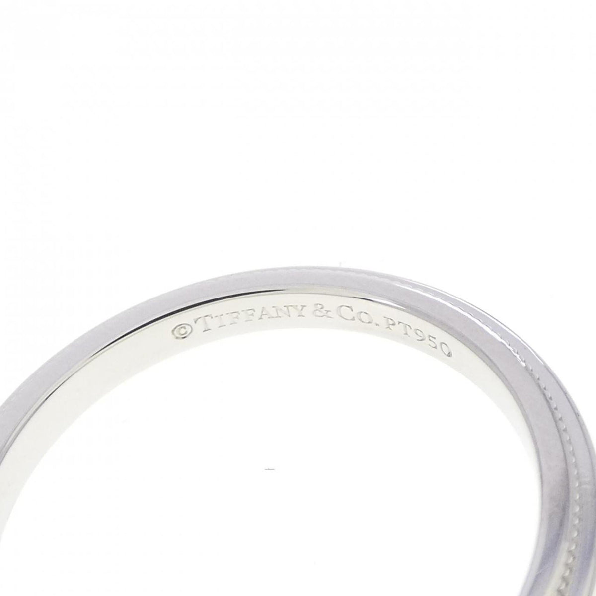 Tiffany Platinum 950 Band Ring (Pre-Owned)