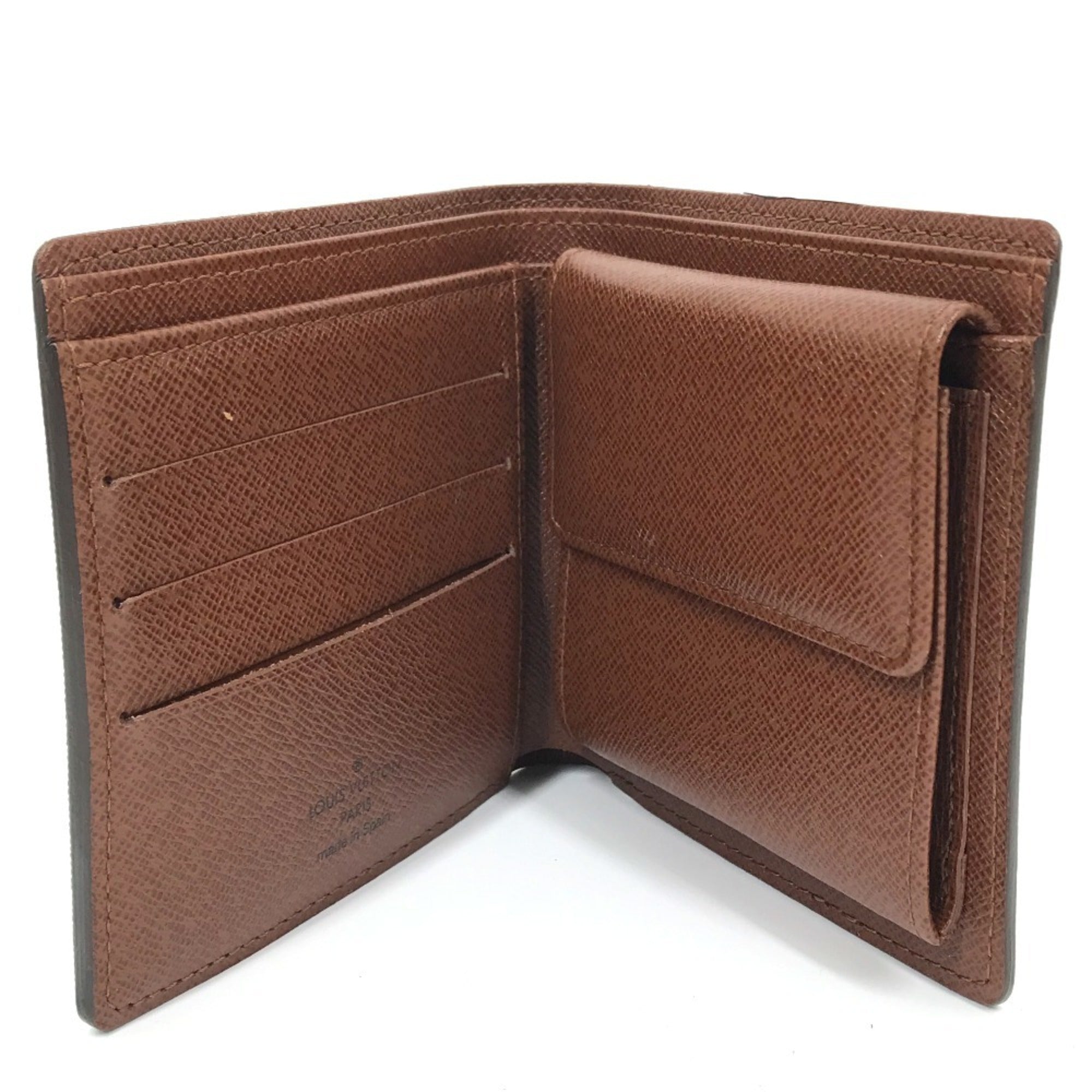 Louis Vuitton Monogram Brown Monogram Wallet (Bi-Fold) (Pre-Owned)