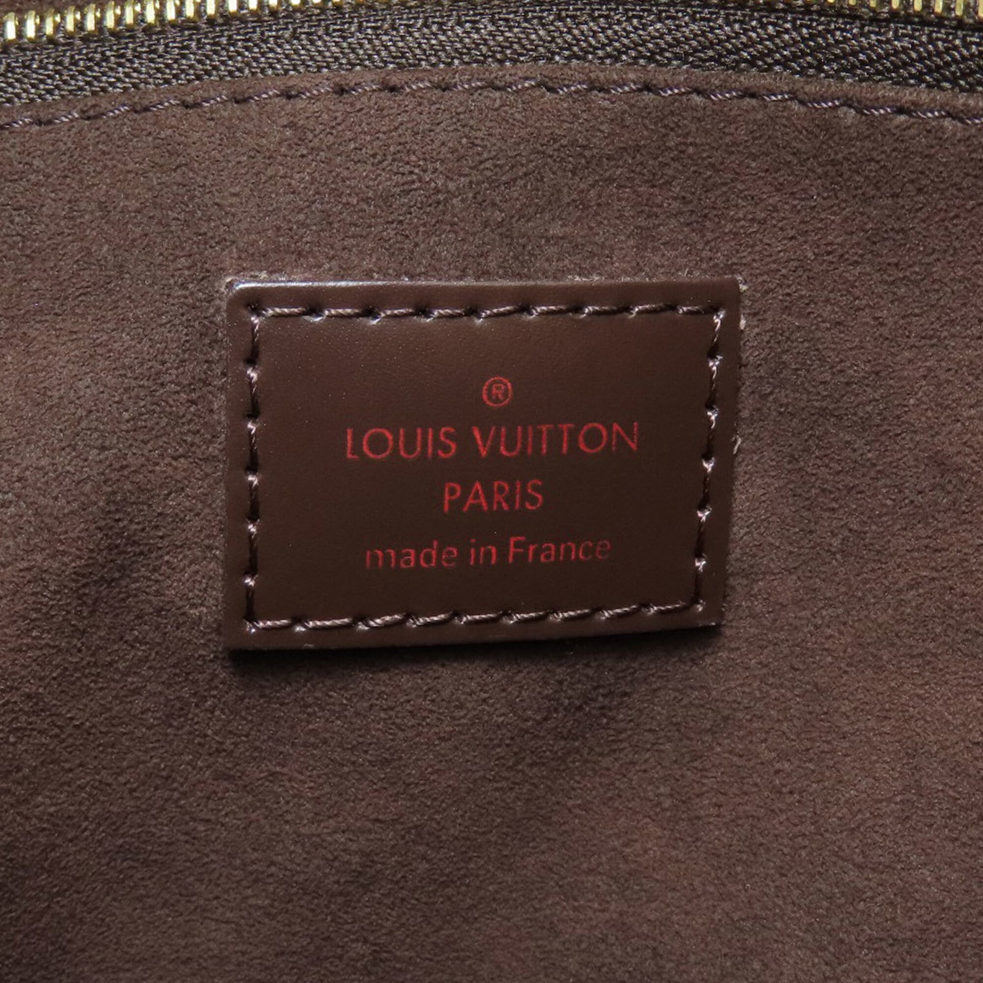Louis Vuitton Damier Damier Canvas Ebene Damier Canvas Tote Bag (Pre-Owned)