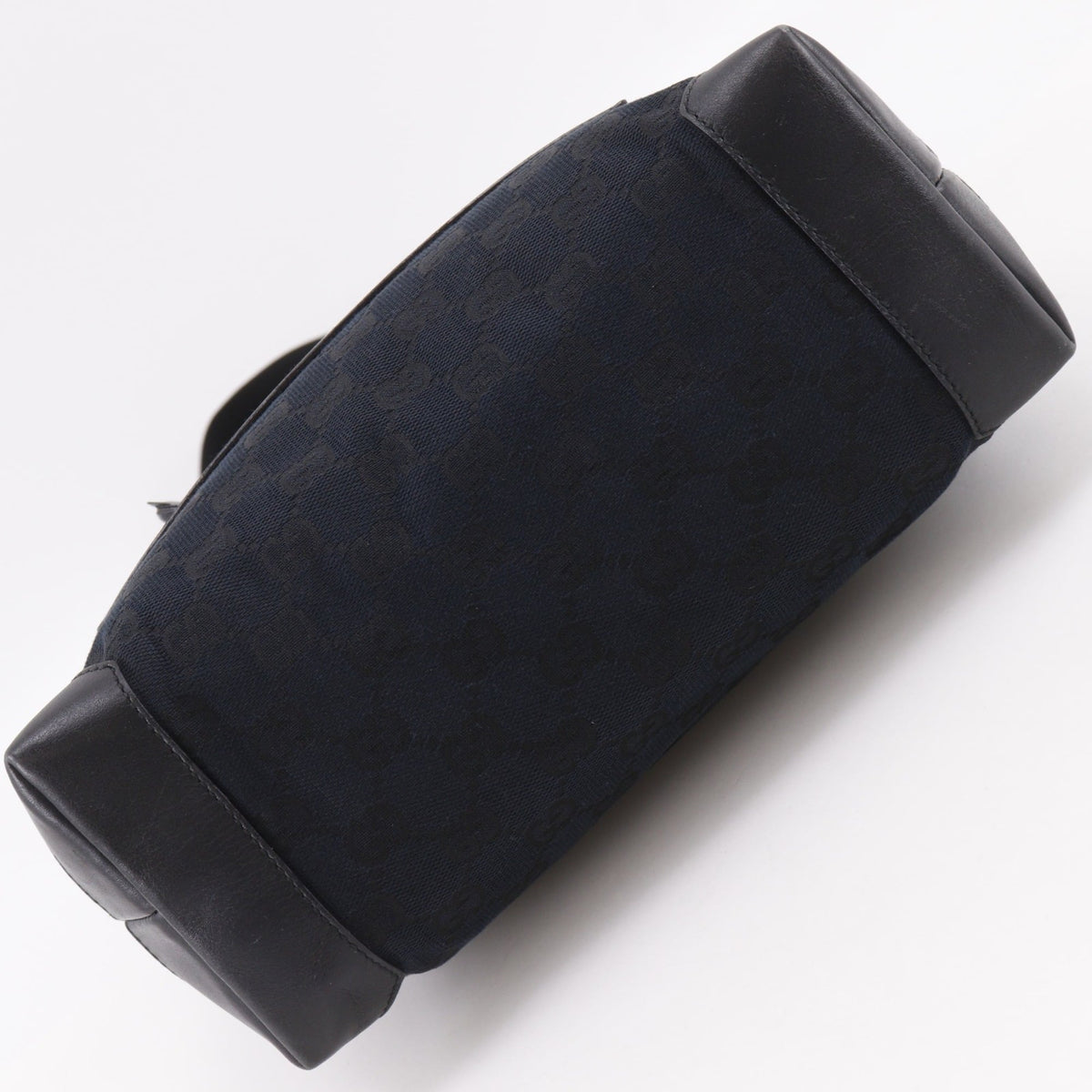 Gucci Gg Canvas Black Gg Canvas Tote Bag (Pre-Owned)