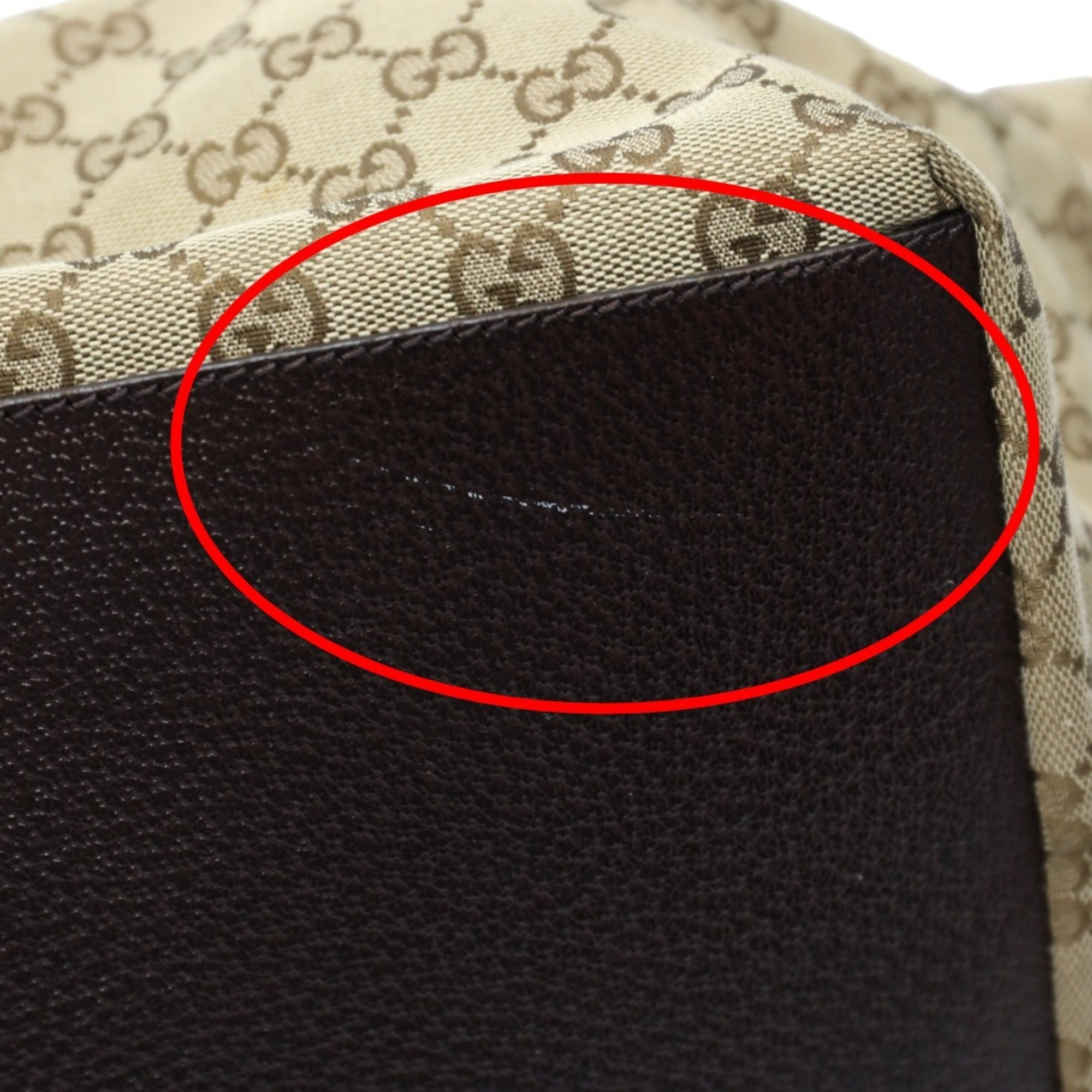 Gucci Beige Handbag Tote Bag (Pre-Owned)