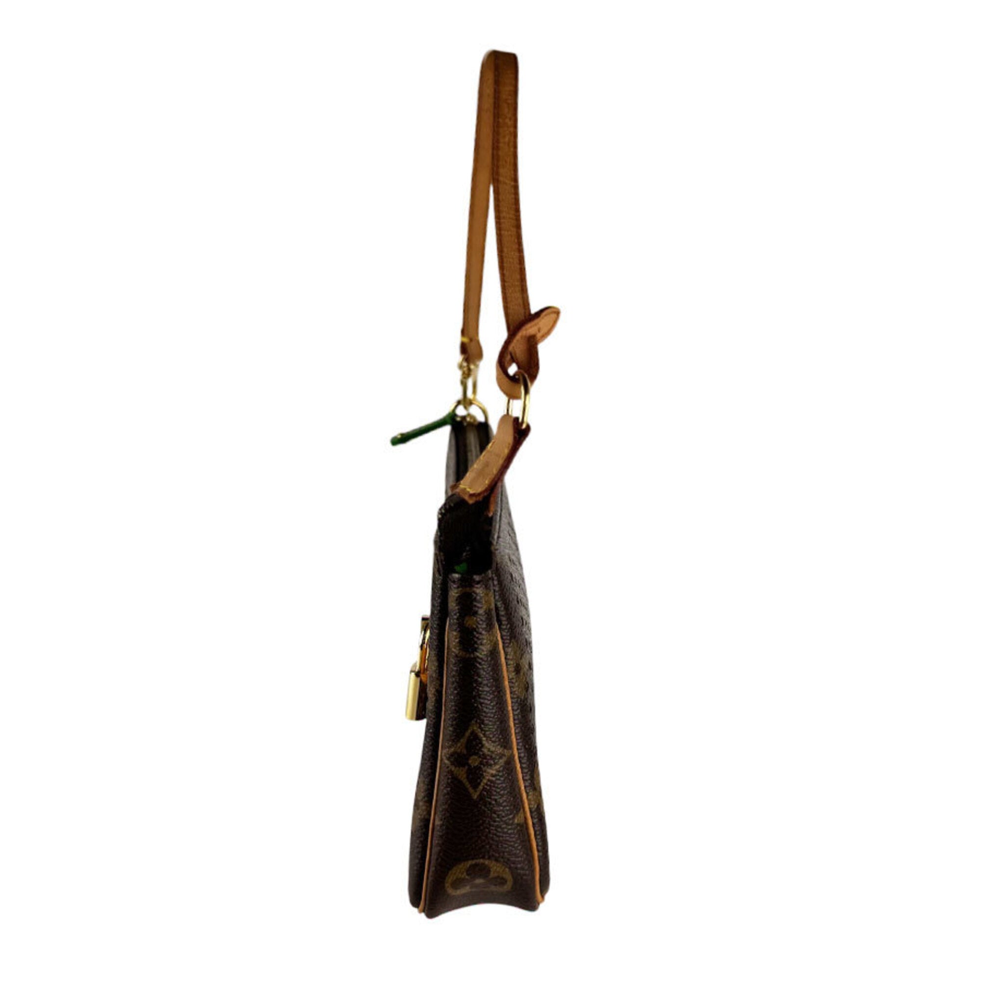 Louis Vuitton Monogram Vert Monogram Handbag Pochette (Pre-Owned)