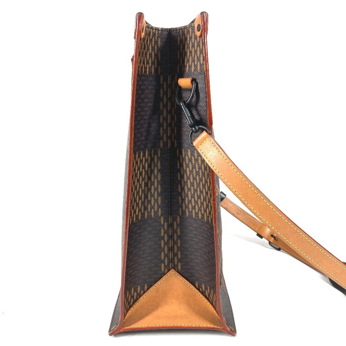 Louis Vuitton Brown Damier Canvas Shoulder Bag Tote Bag (Pre-Owned)