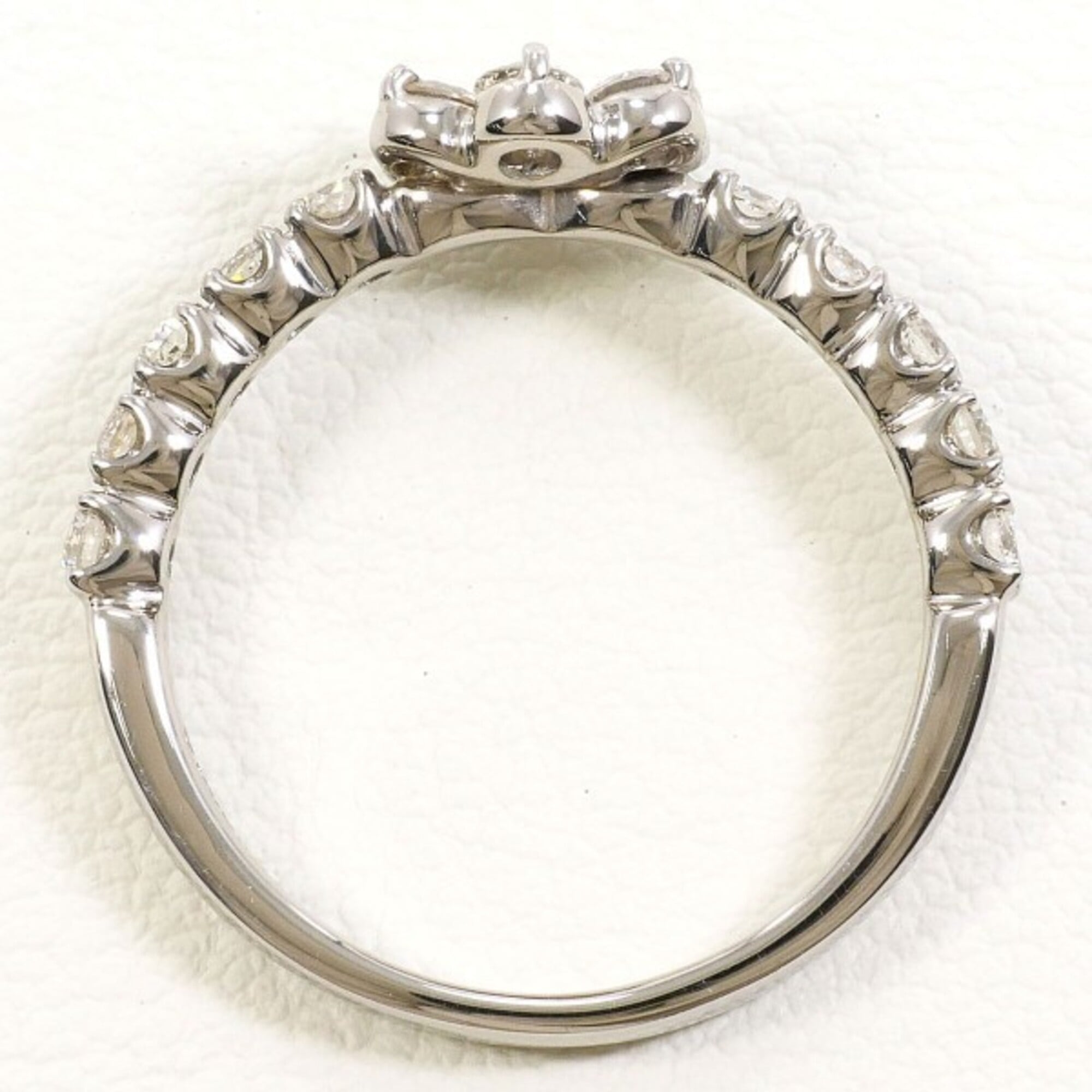 Unbranded White Gold White Gold (18K) Band Ring (Pre-Owned)