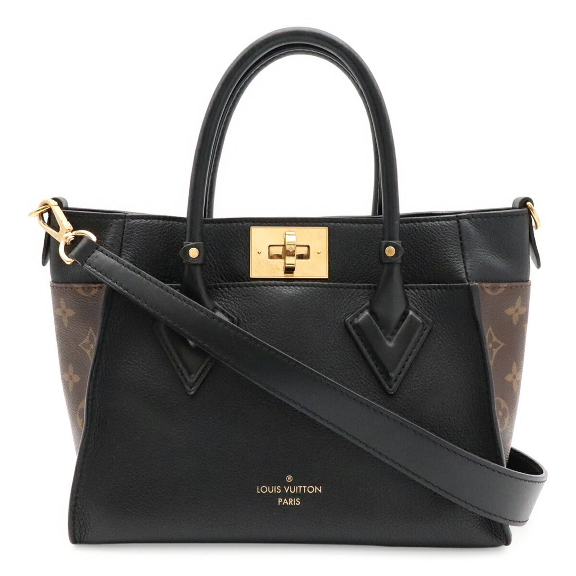 Louis Vuitton Black Monogram Noir Monogram Handbag Shoulder Bag (Pre-Owned)