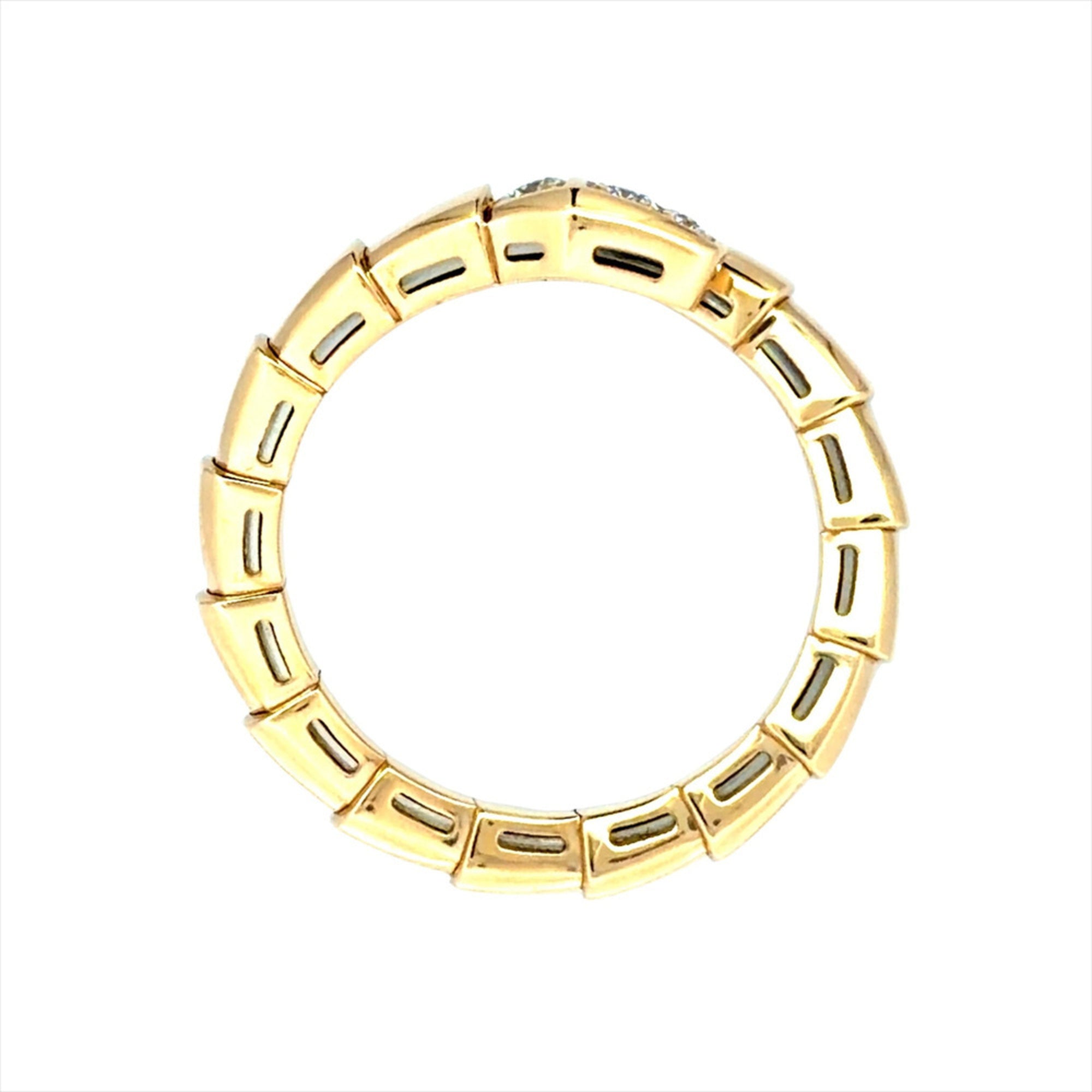 Bvlgari Serpenti Yellow Gold (18K) Band Ring (Pre-Owned)