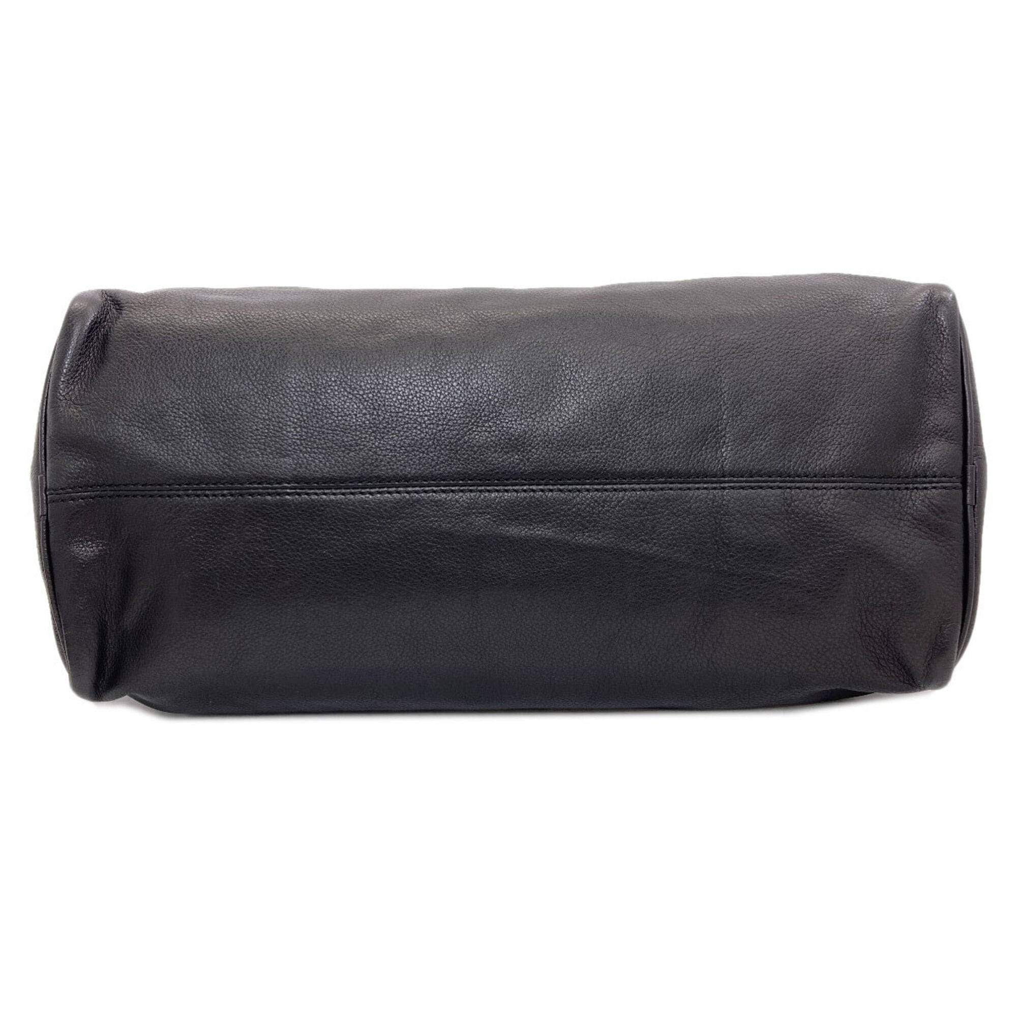 Loewe Amazona Black Leather Handbag (Pre-Owned)