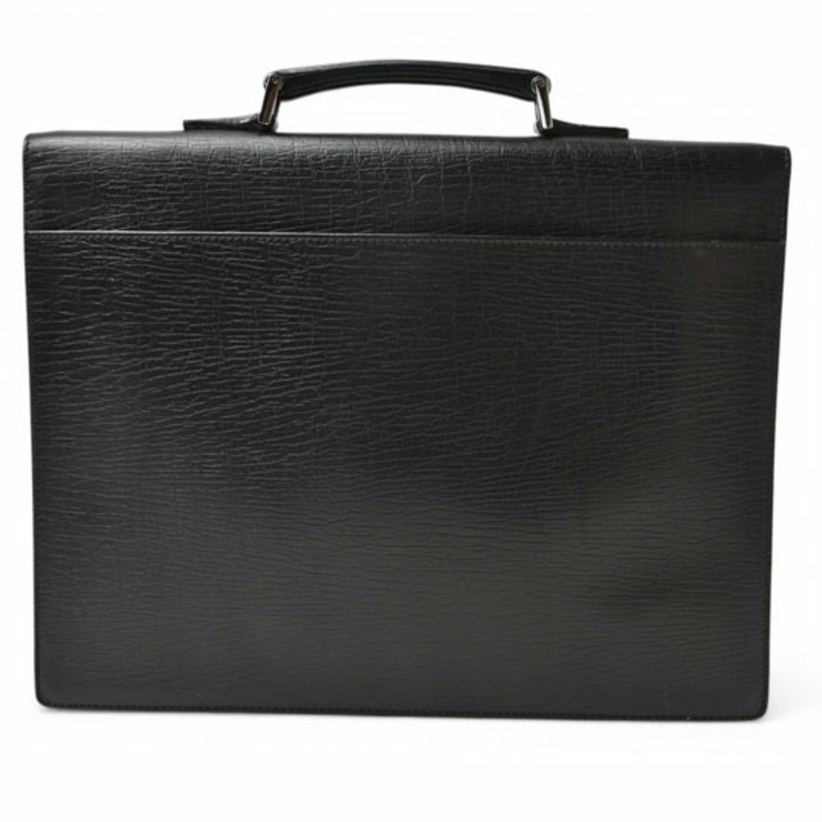 Gucci Black Leather Briefcase (Pre-Owned)