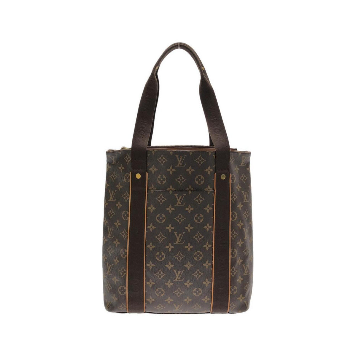 Louis Vuitton Marron Monogram Coated Canvas Handbag (Pre-Owned)