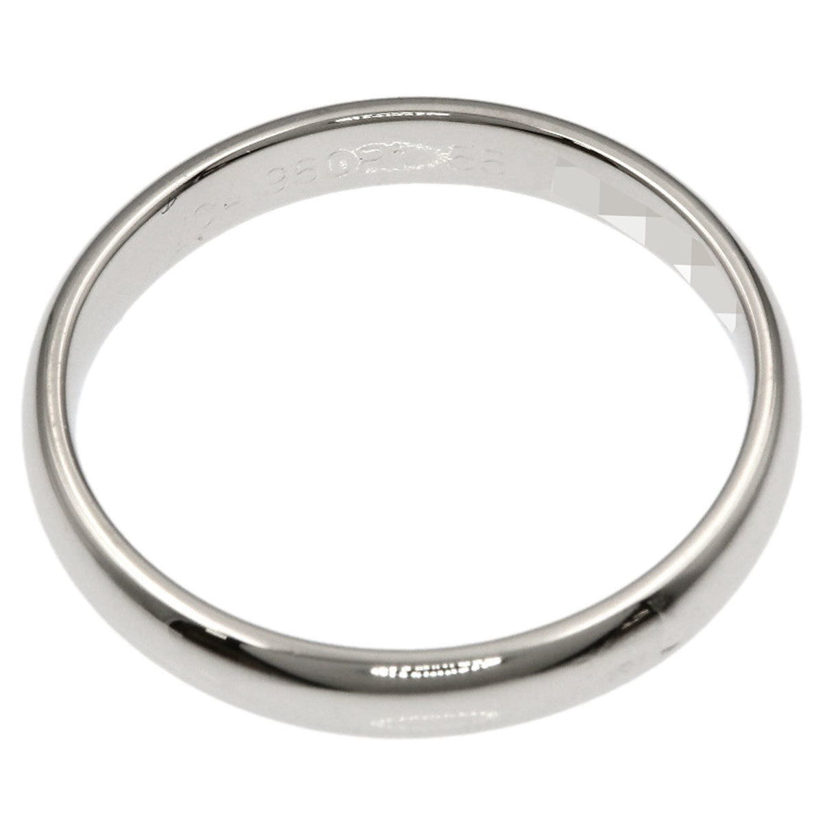 Van Cleef & Arpels Platinum 950 Band Ring (Pre-Owned)