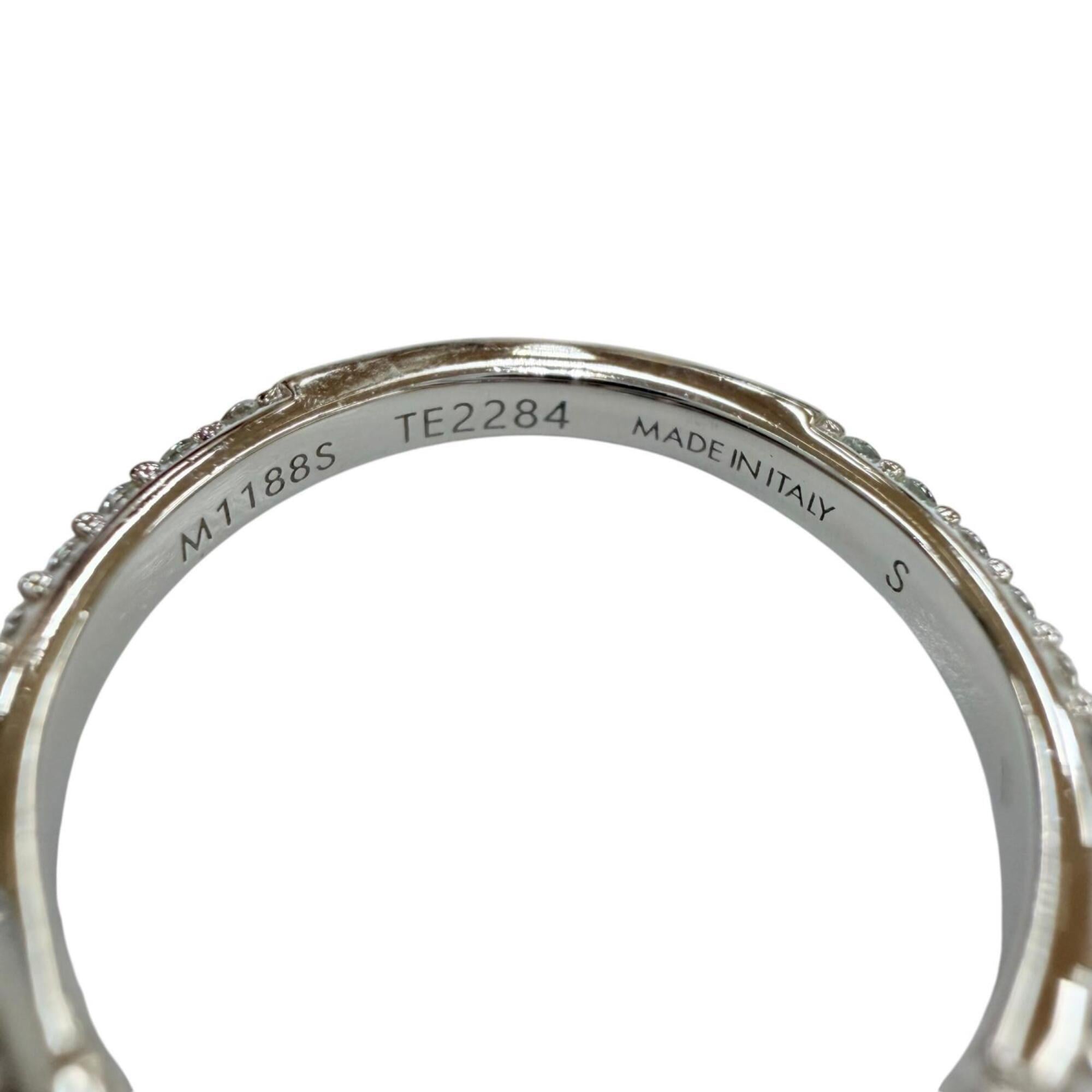 Louis Vuitton Silver Band Ring (Pre-Owned)