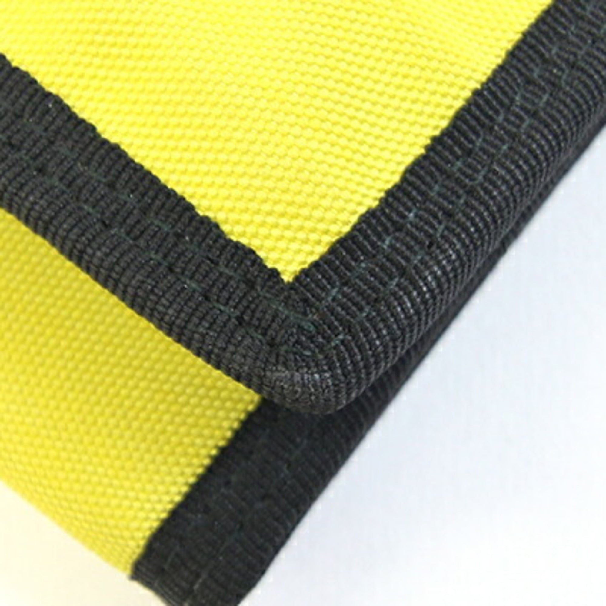 Balenciaga Black Yellow Nylon Wallet (Tri-Fold) (Pre-Owned)
