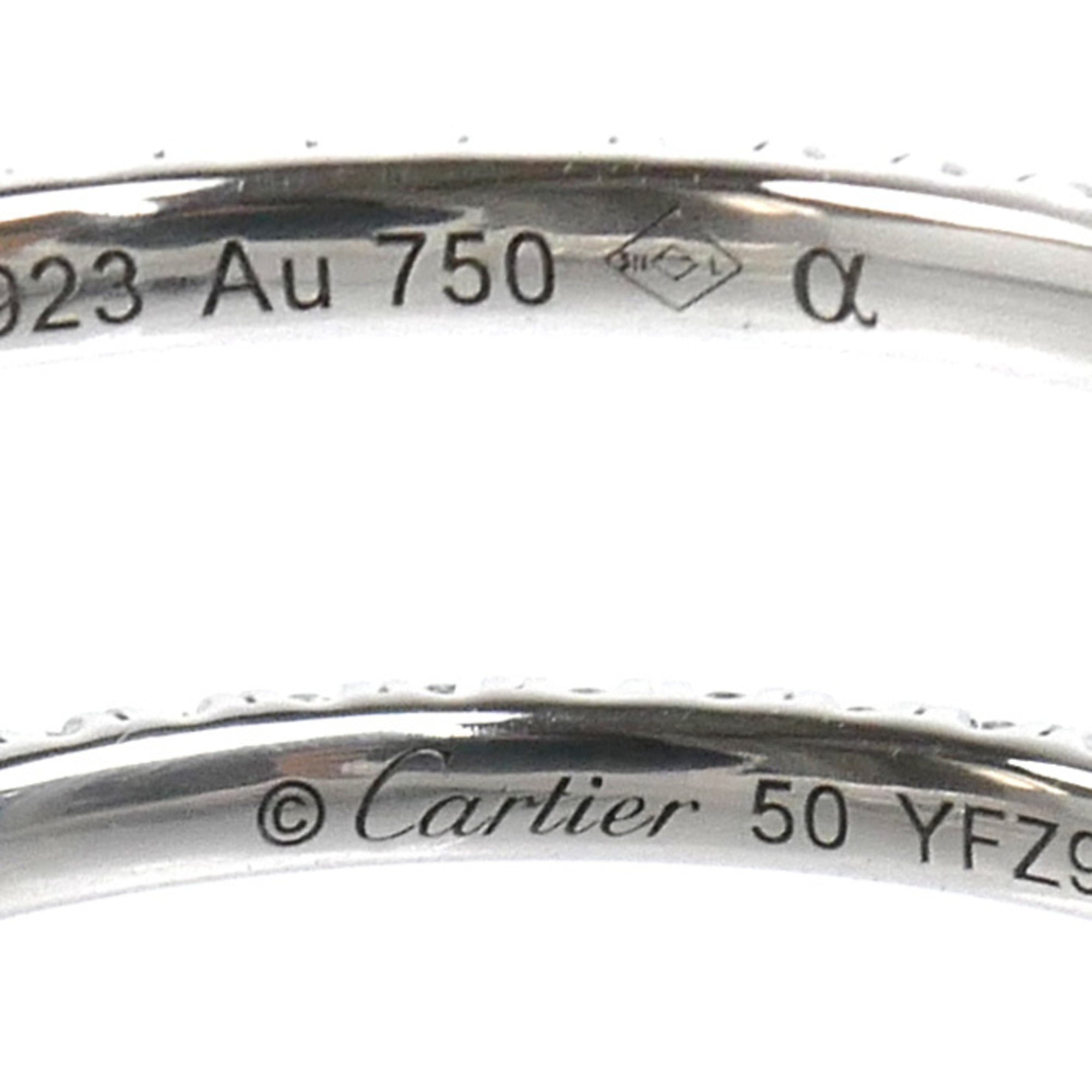 Cartier White Gold (18K) Band Ring (Pre-Owned)