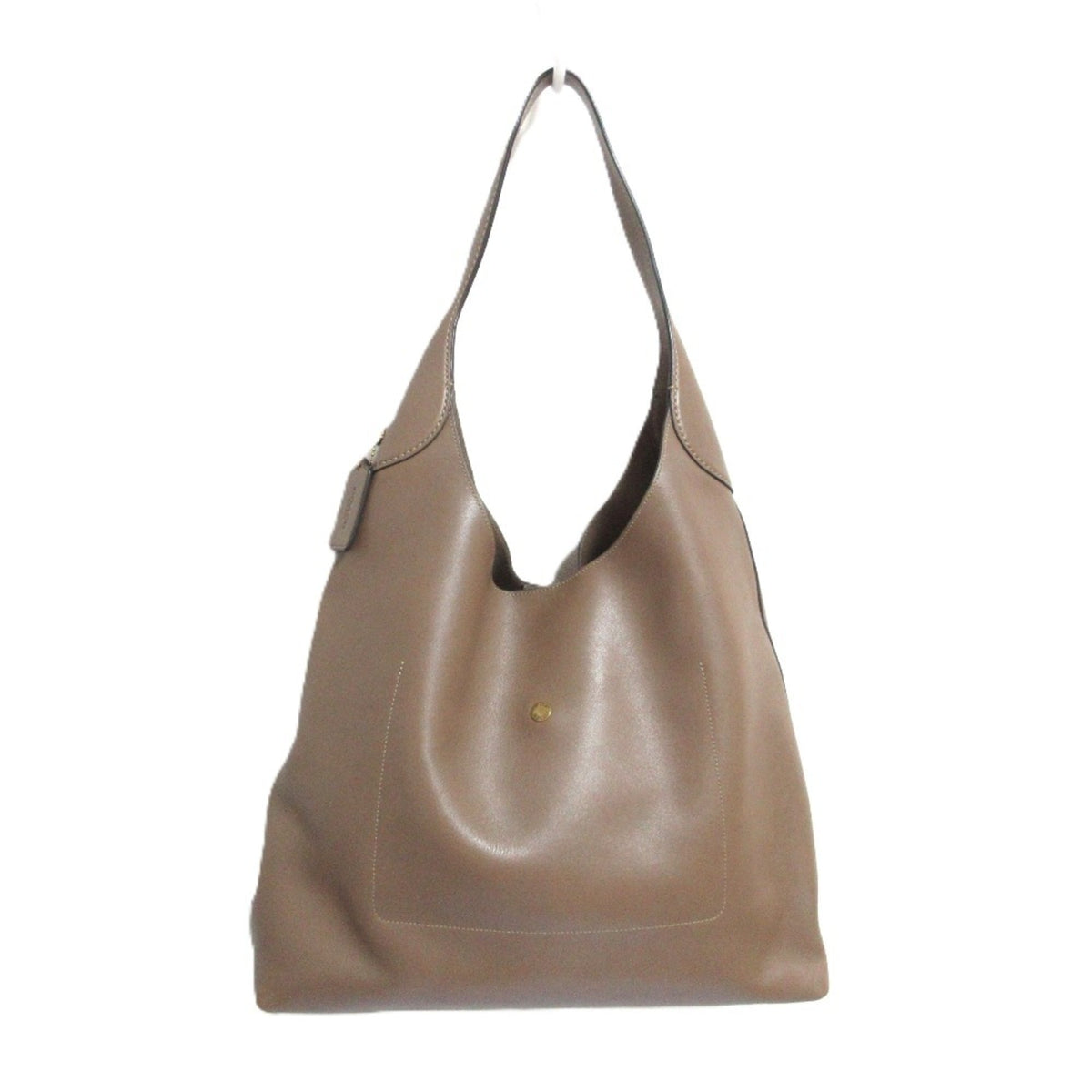 Coach Brown Leather Shoulder Bag (Pre-Owned)