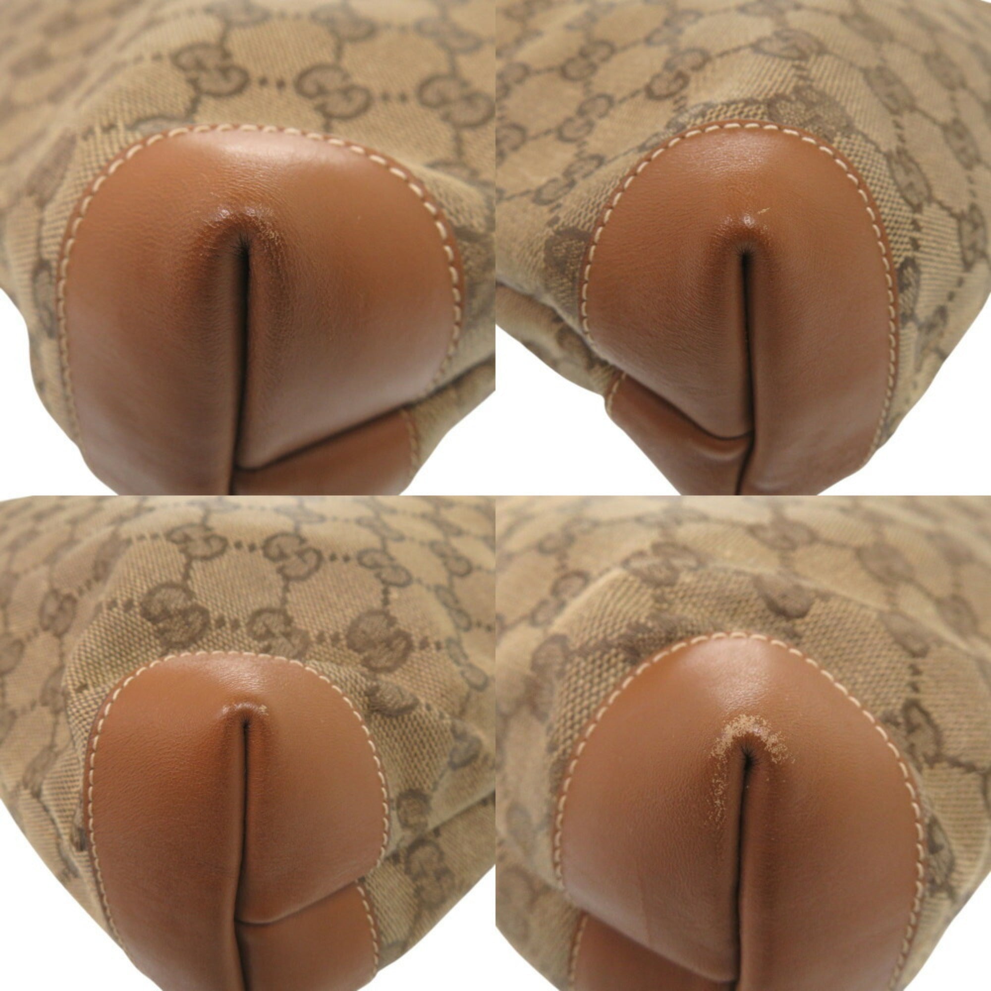 Gucci Beige Gg Canvas Tote Bag (Pre-Owned)