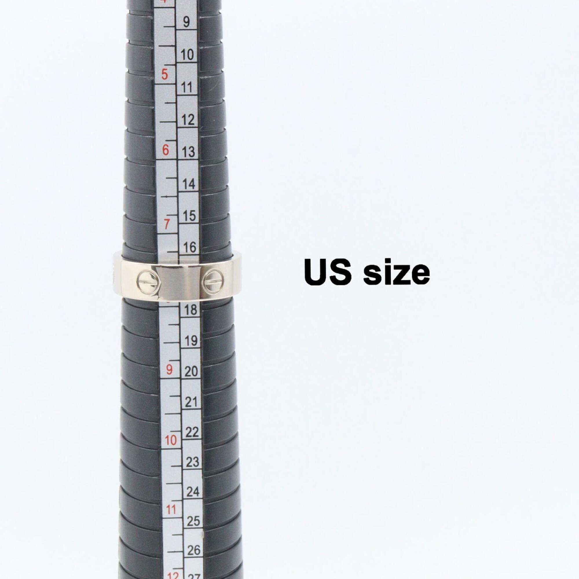 Cartier Silver White Gold (18K) Band Ring (Pre-Owned)
