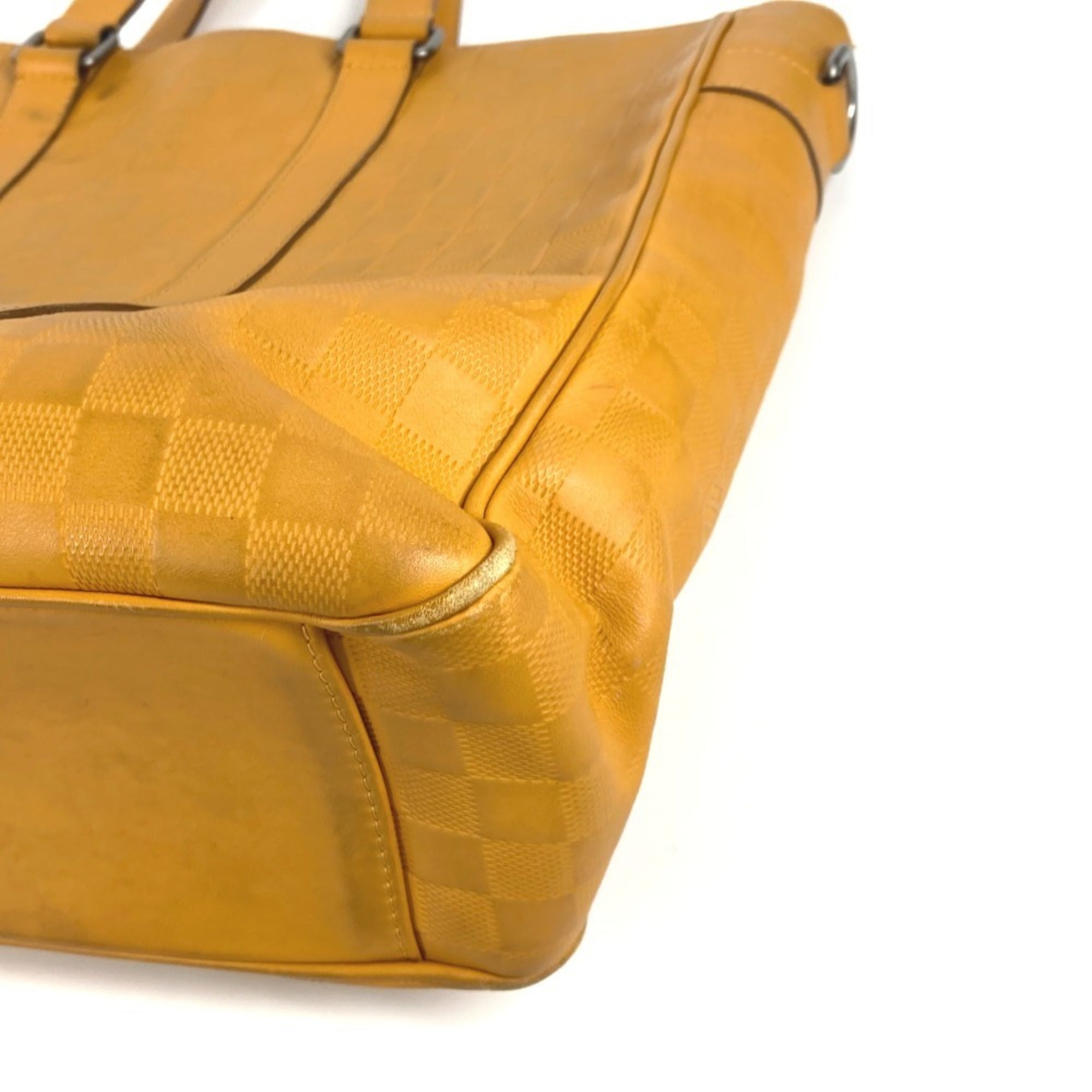 Louis Vuitton Damier Infini Solar Yellow Damier Infini Shoulder Bag Tote Bag (Pre-Owned)