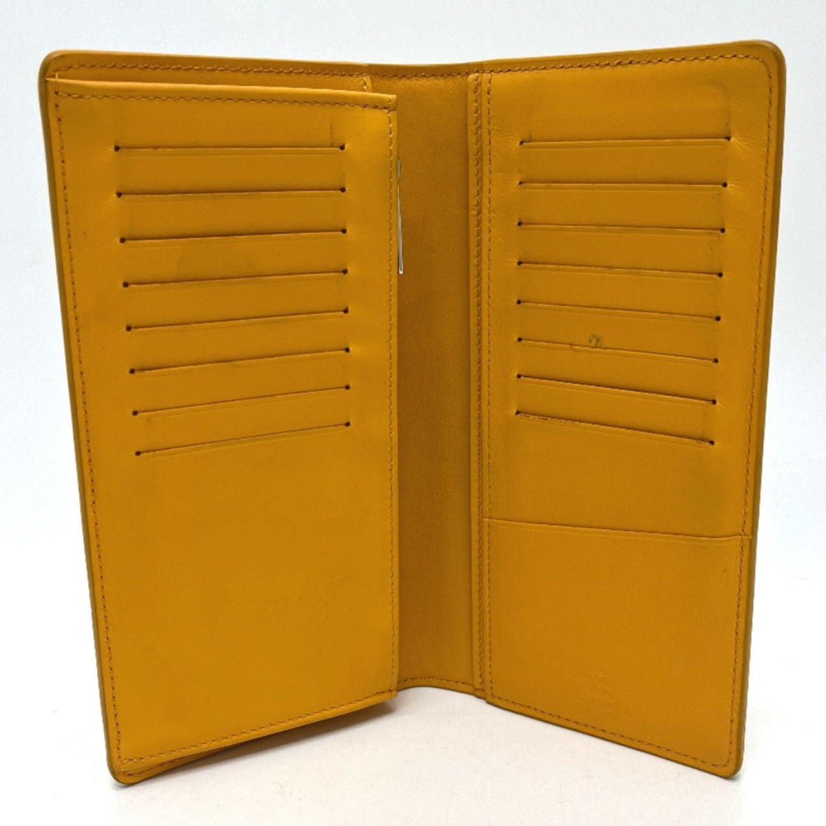 Louis Vuitton Orange Saffron Long Wallet (Bi-Fold) (Pre-Owned)