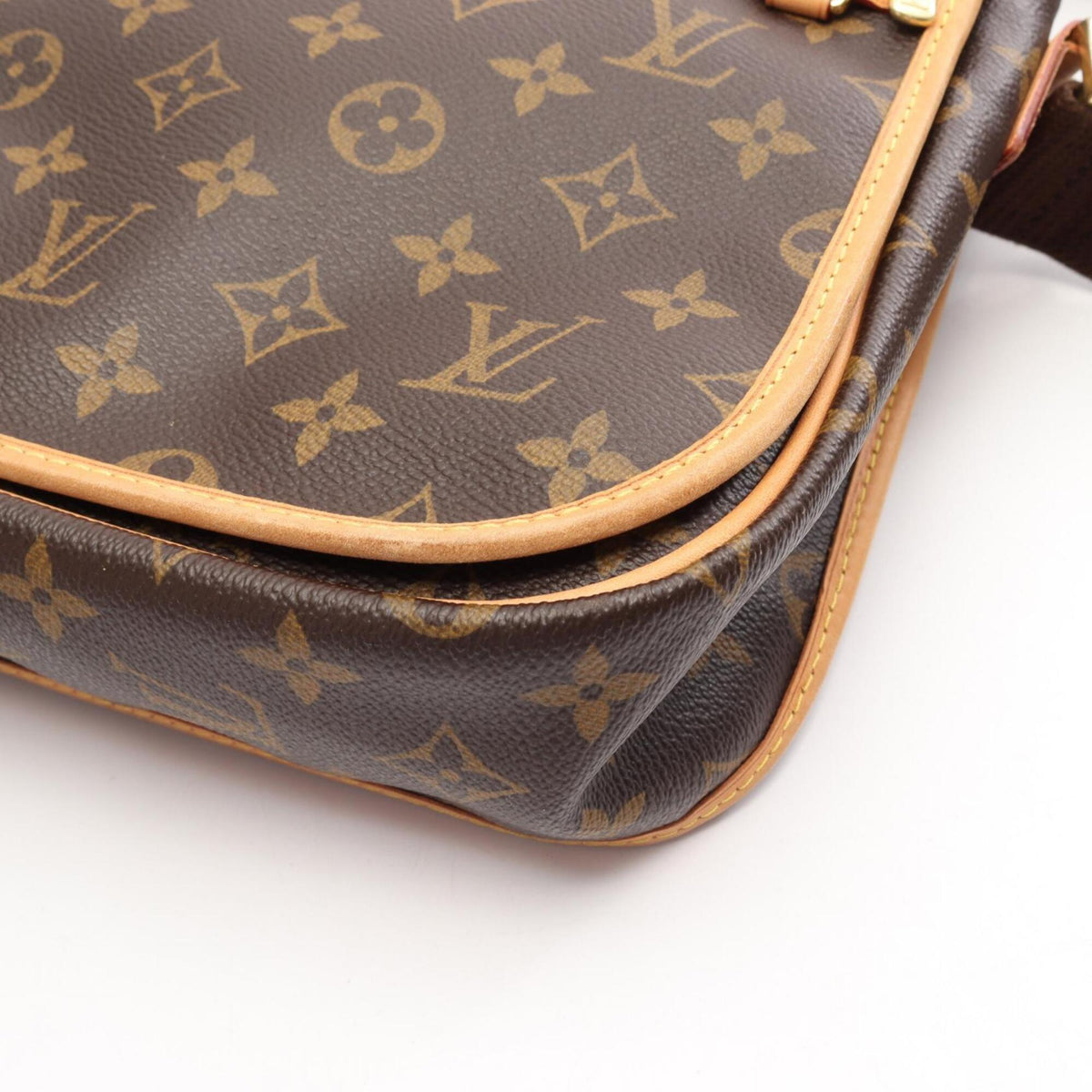 Louis Vuitton Brown Monogram Monogram Leather Handbag Shoulder Bag (Pre-Owned)