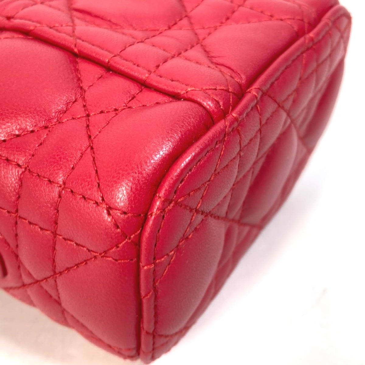 Christian Dior Red Leather Handbag (Pre-Owned)