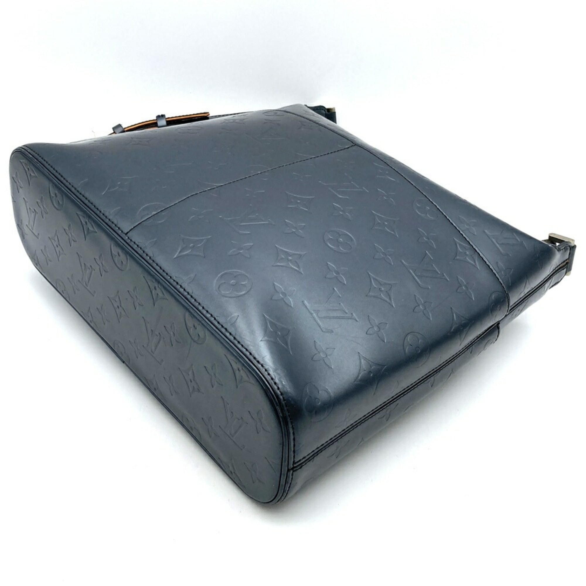 Louis Vuitton Gray Monogram Mat Shoulder Bag (Pre-Owned)