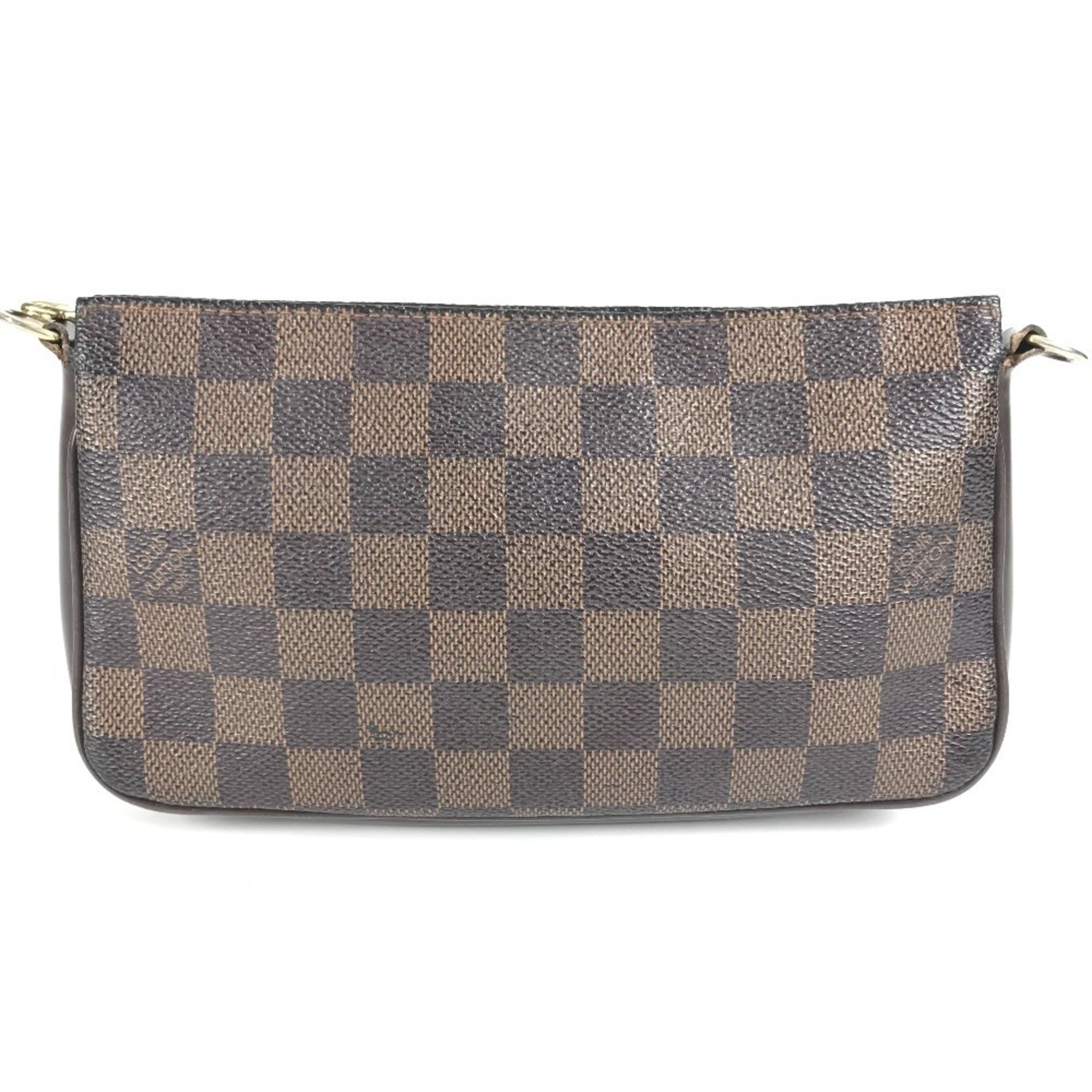 Louis Vuitton Brown Damier Canvas Ebene Damier Canvas Pochette Shoulder Bag (Pre-Owned)