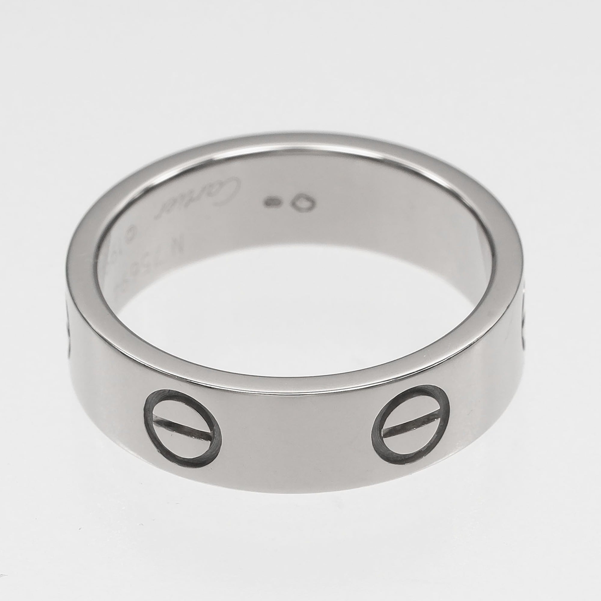 Cartier White Gold (18K) Band Ring (Pre-Owned)