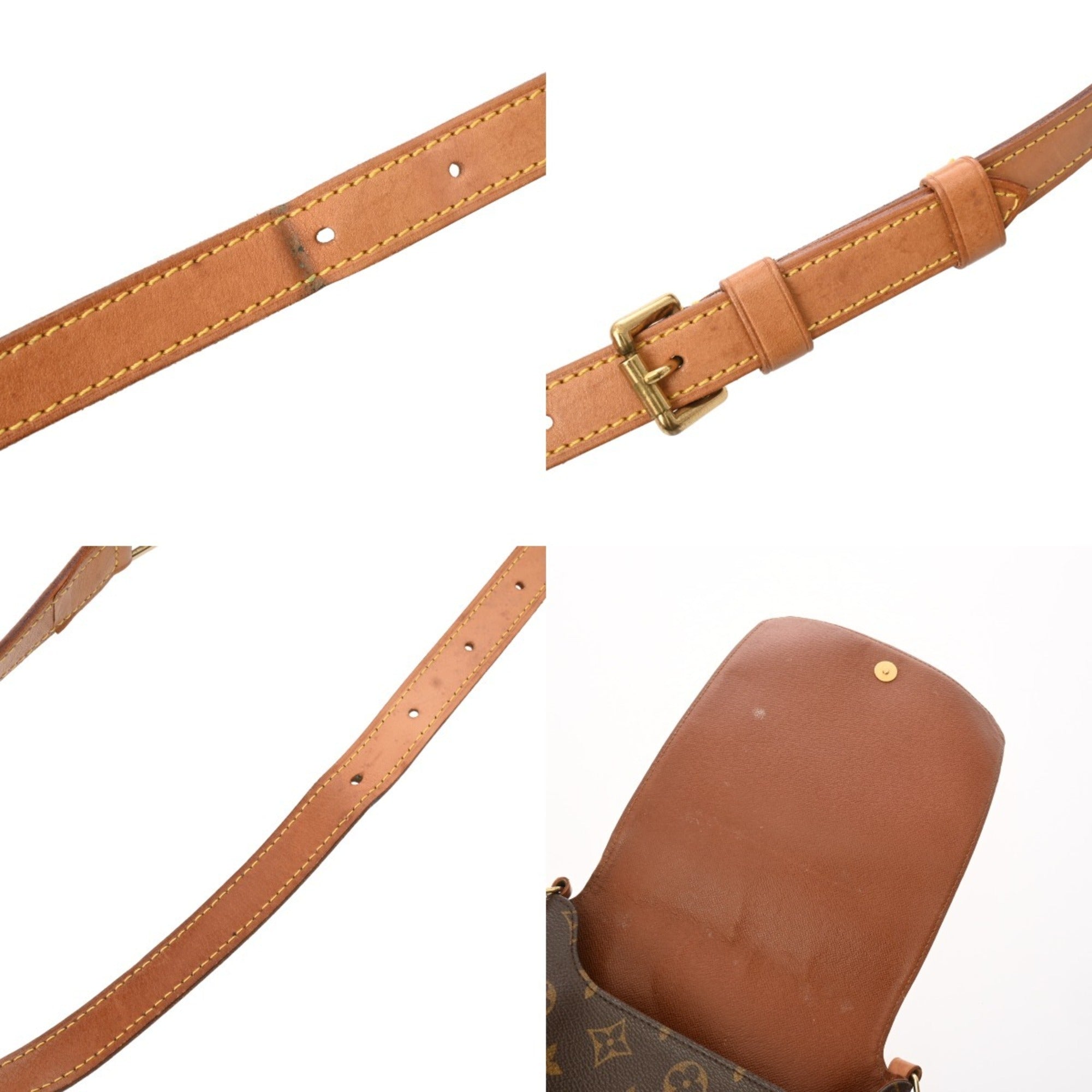 Louis Vuitton Brown Monogram Shoulder Bag (Pre-Owned)