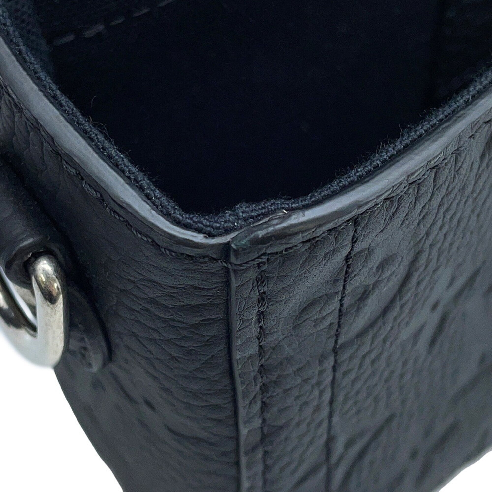 Louis Vuitton Taurillon Black Noir Handbag Shoulder Bag (Pre-Owned)