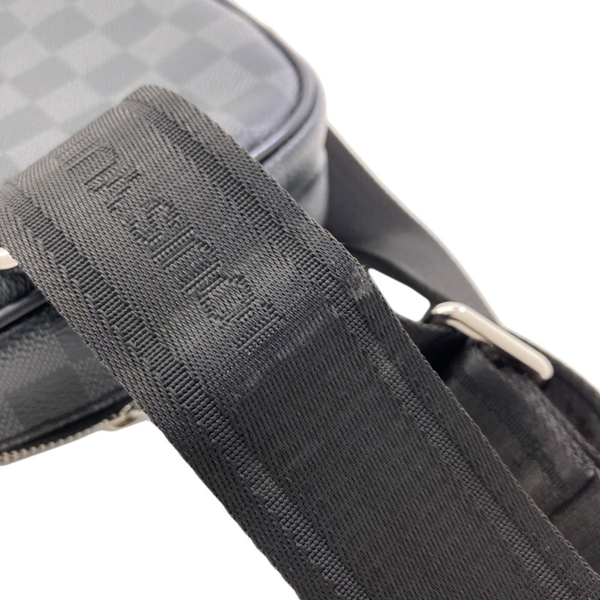 Louis Vuitton Damier Graphite Damier Canvas Basket Fanny Pack Sling Bag (Pre-Owned)