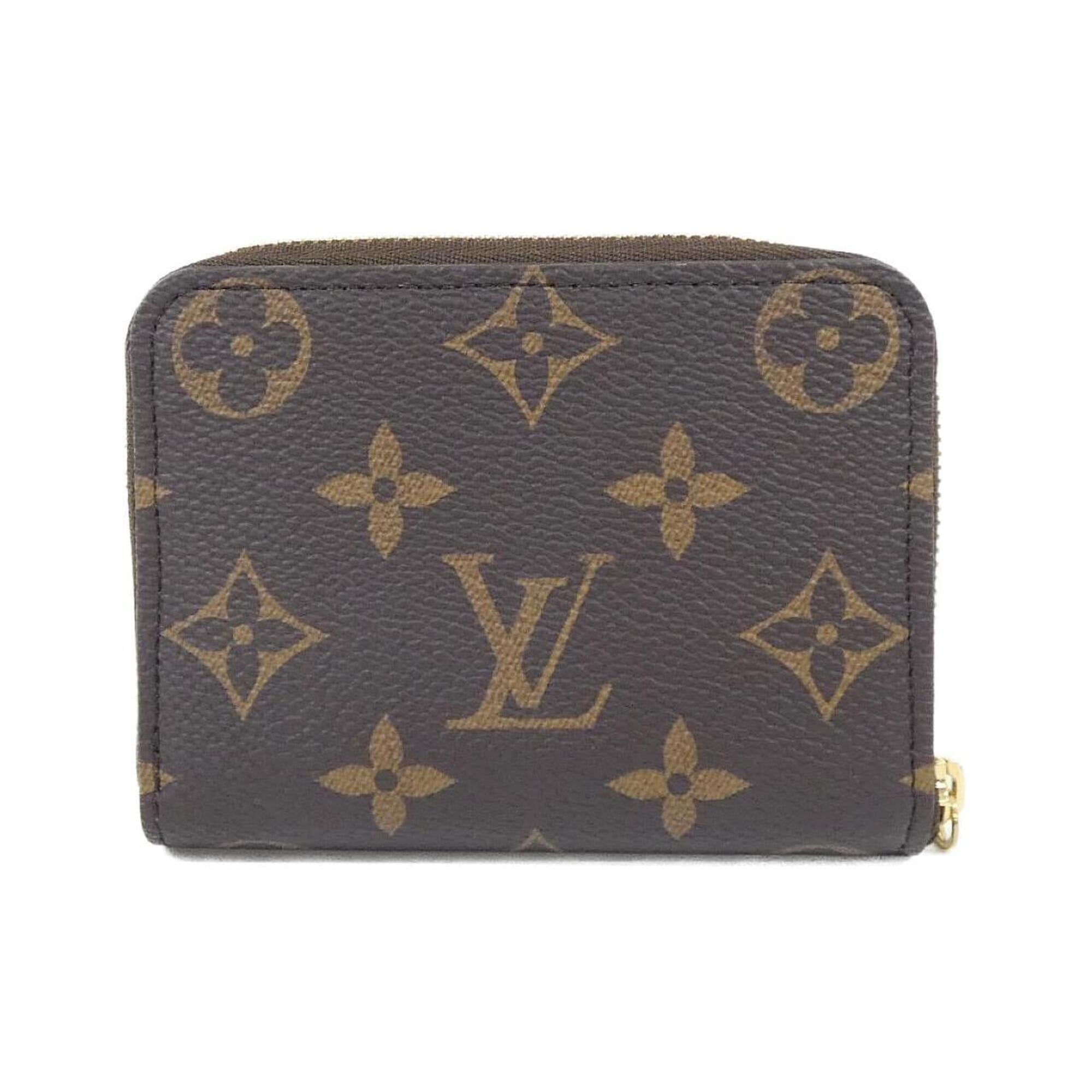 Louis Vuitton Monogram Marron Pink Coated Canvas Coin Purse/Coin Case (Pre-Owned)