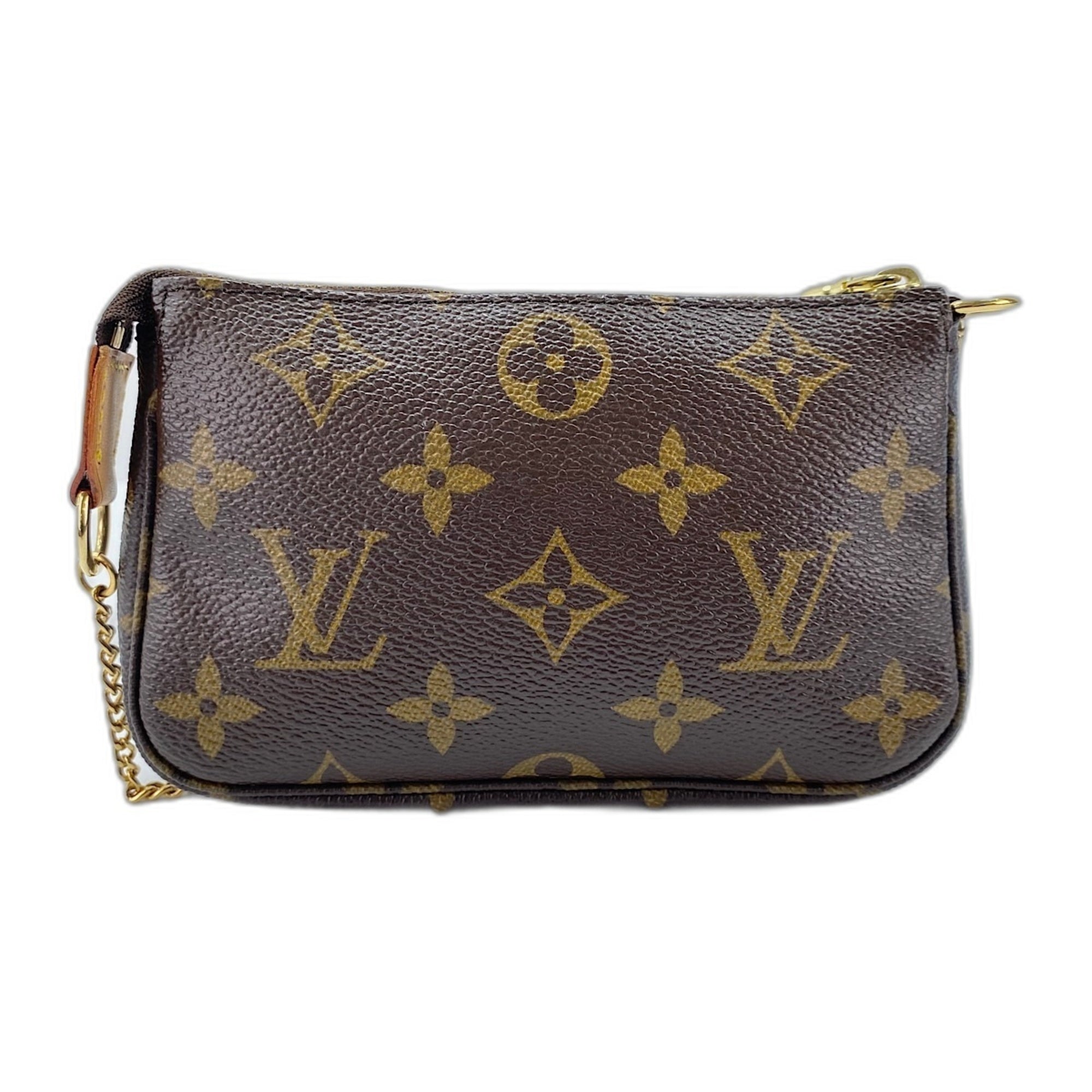 Louis Vuitton Brown Handbag Pochette (Pre-Owned)