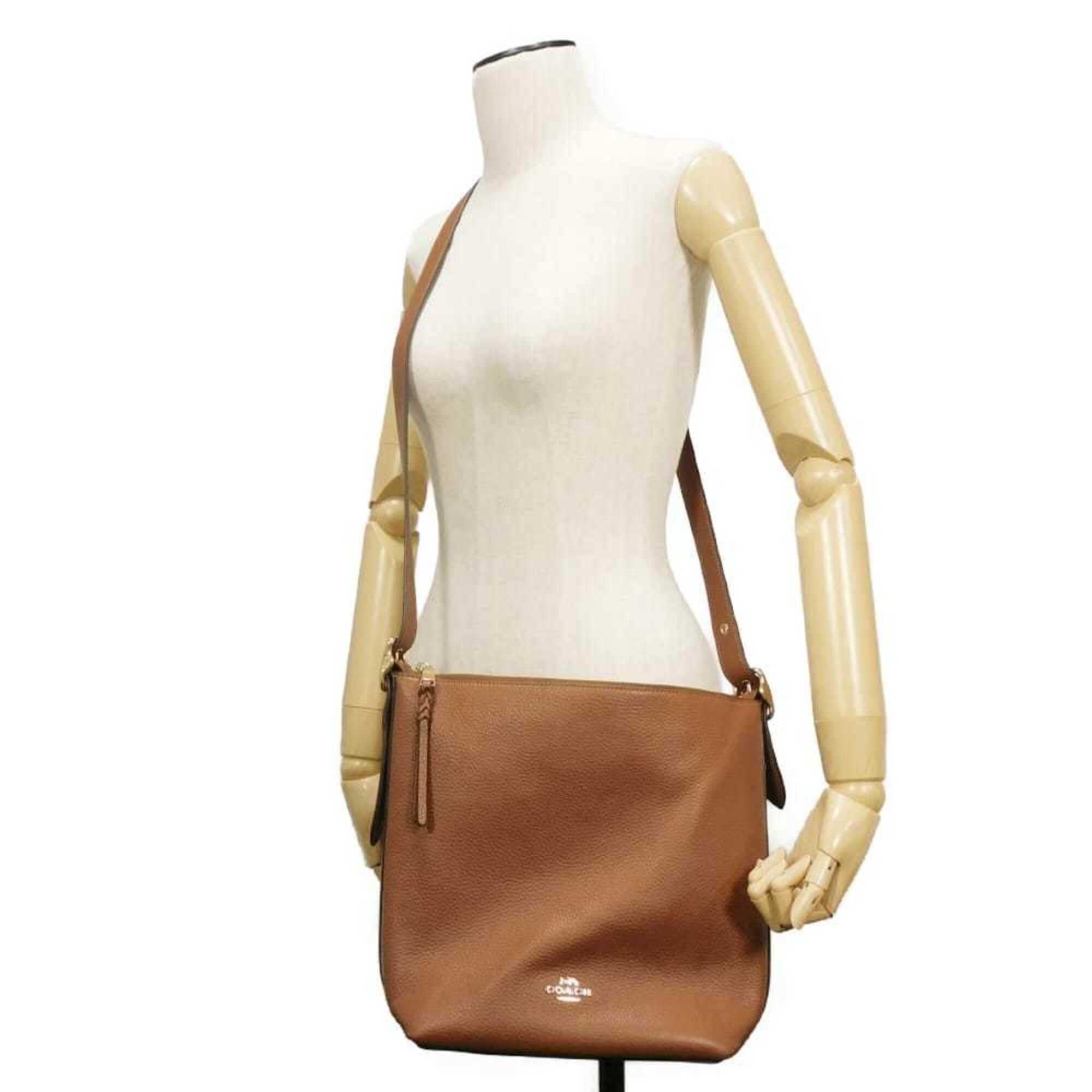 Coach Brown Shoulder Bag (Pre-Owned)