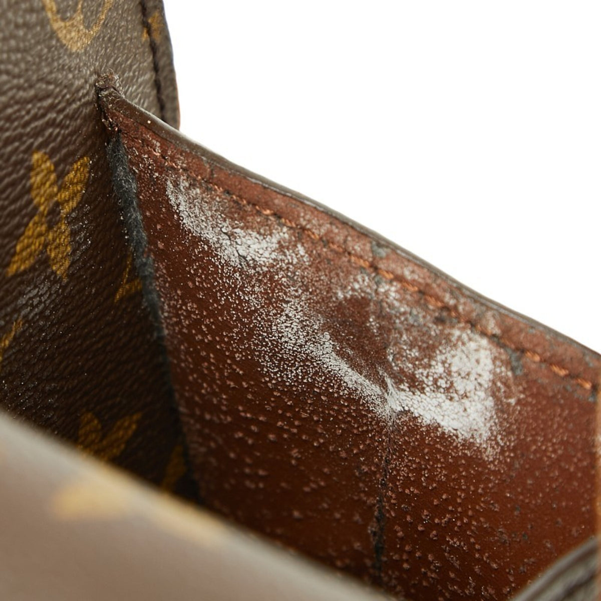 Louis Vuitton Brown Pvc Leather Shoulder Bag (Pre-Owned)