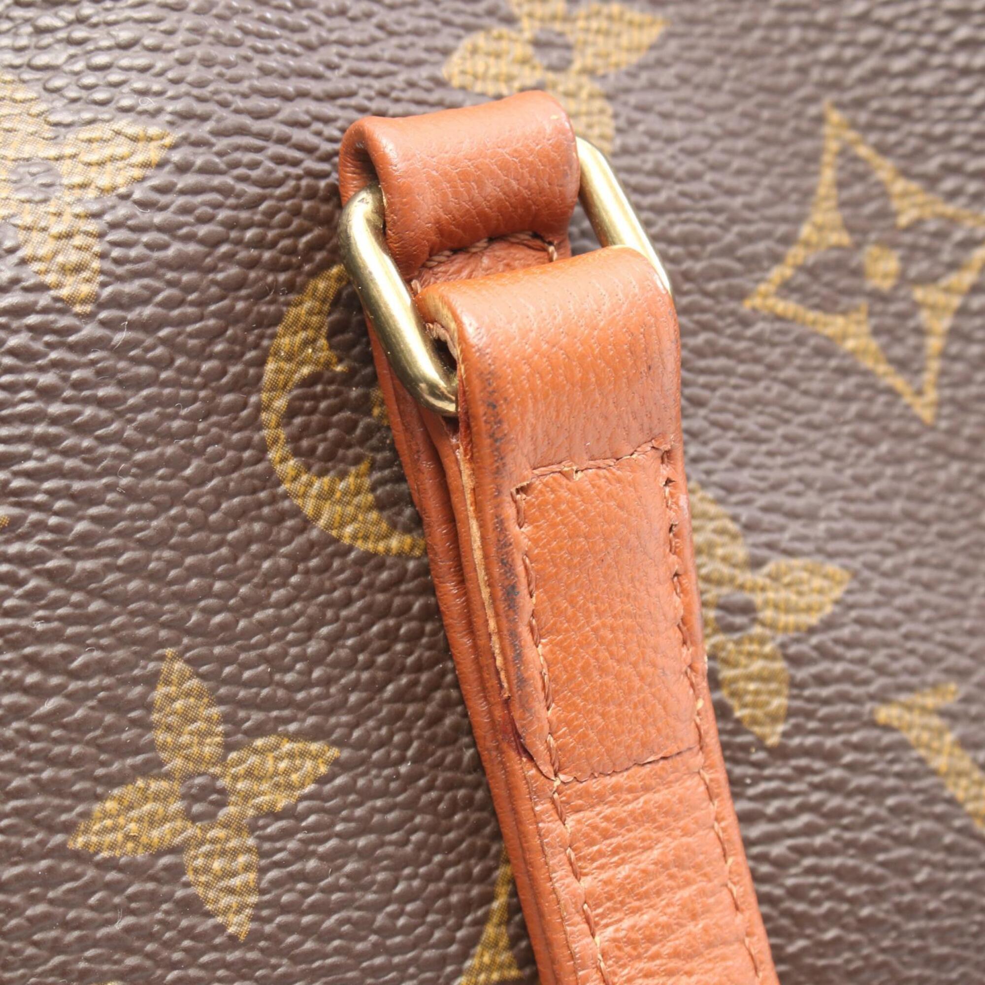 Louis Vuitton Brown Monogram Monogram Leather Handbag (Pre-Owned)
