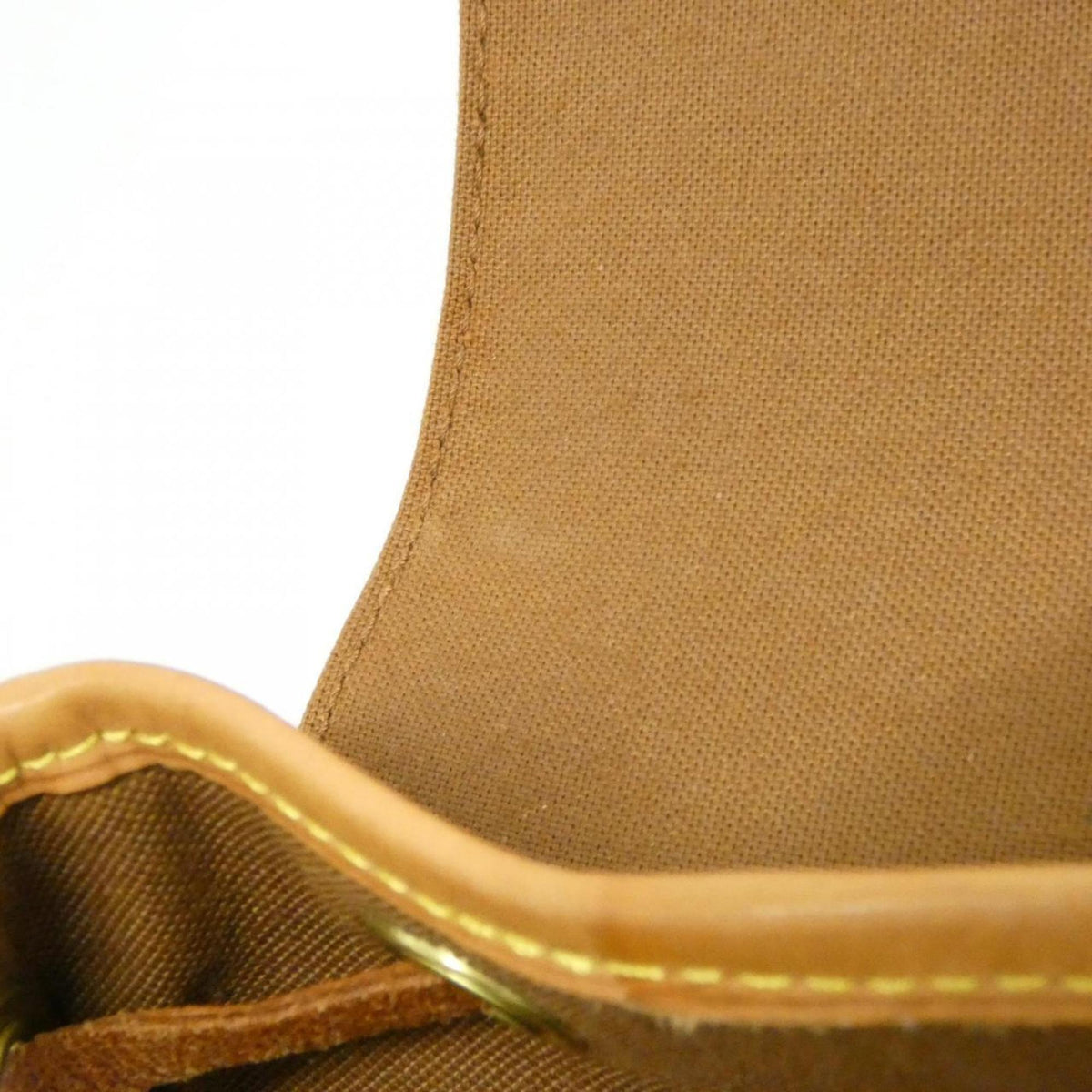 Louis Vuitton Brown Coated Canvas Backpack (Pre-Owned)