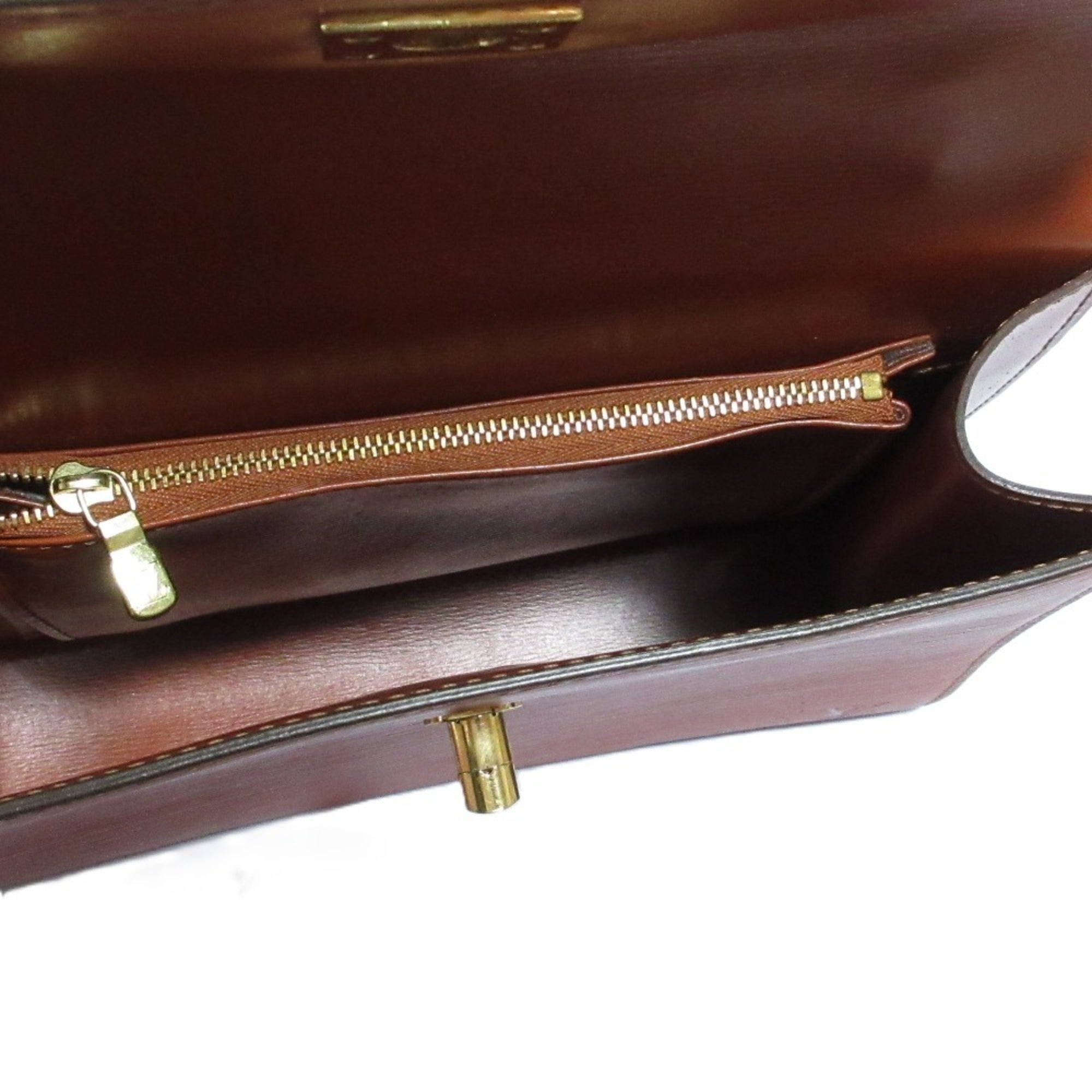 Louis Vuitton Brown Epi Leather Handbag (Pre-Owned)
