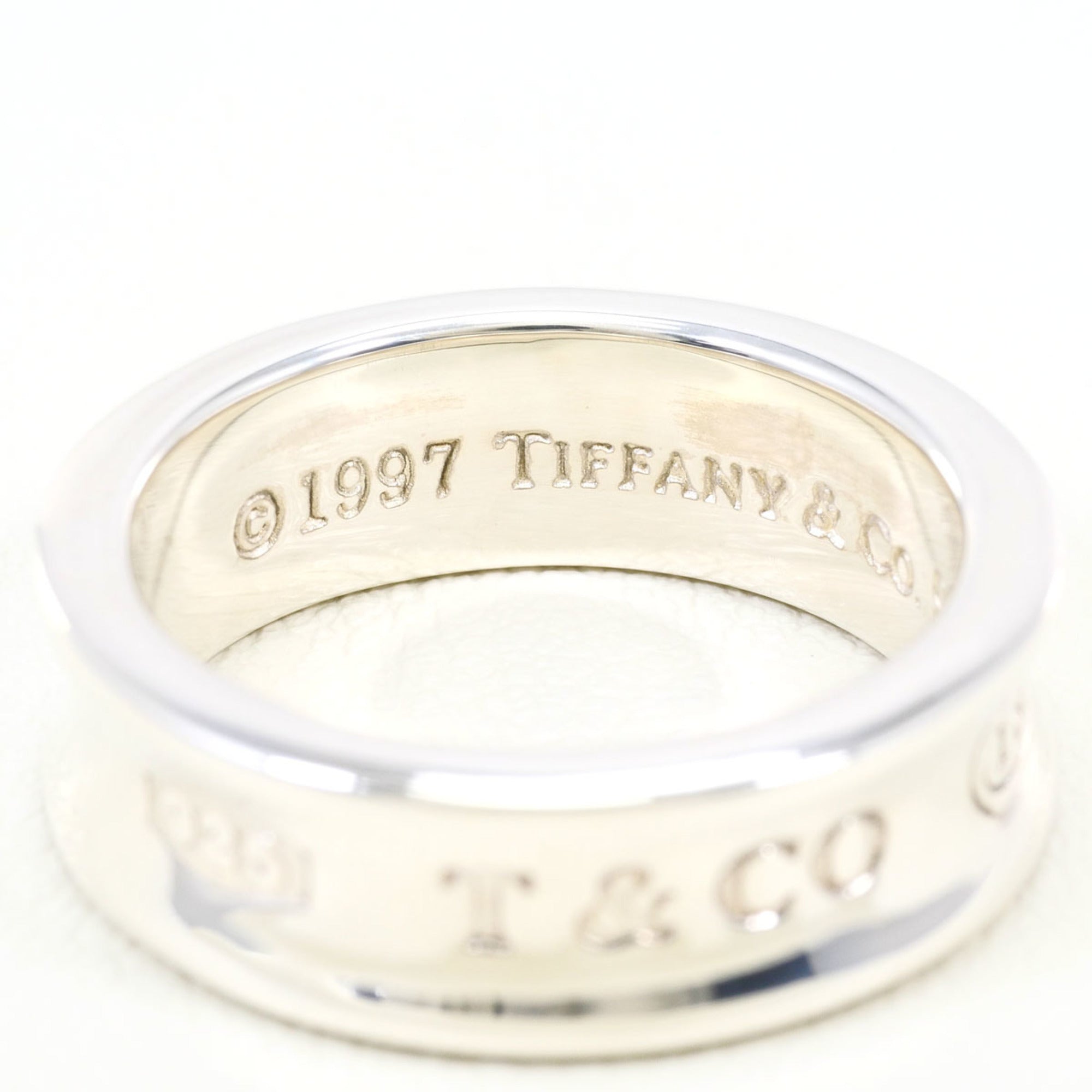 Tiffany 1837 Silver 925 Band Ring (Pre-Owned)