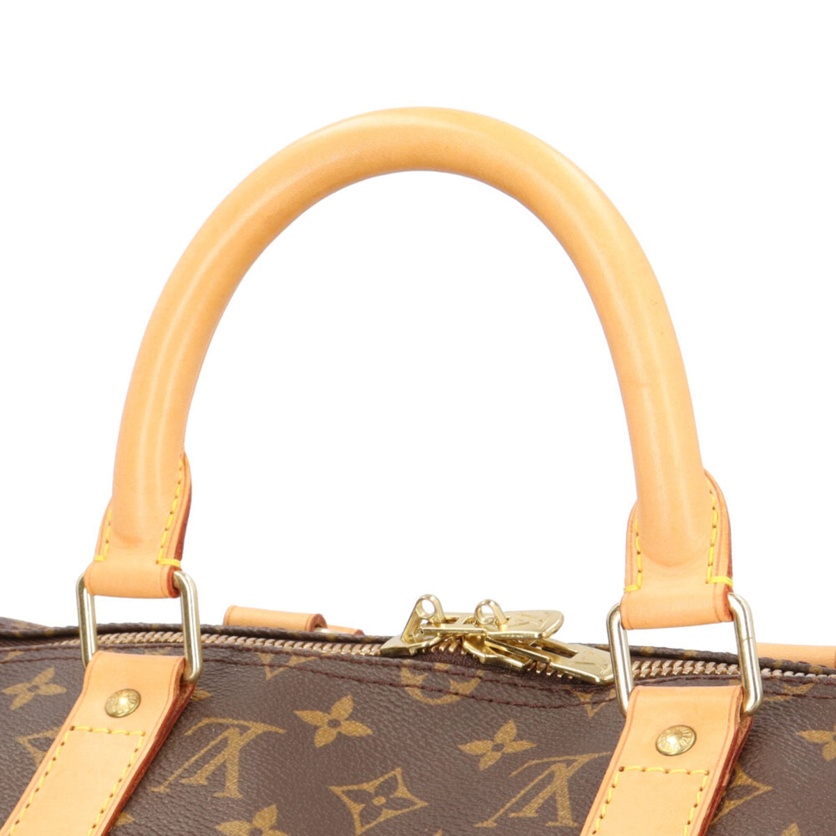 Louis Vuitton Brown Monogram Canvas Boston Bag Handbag (Pre-Owned)