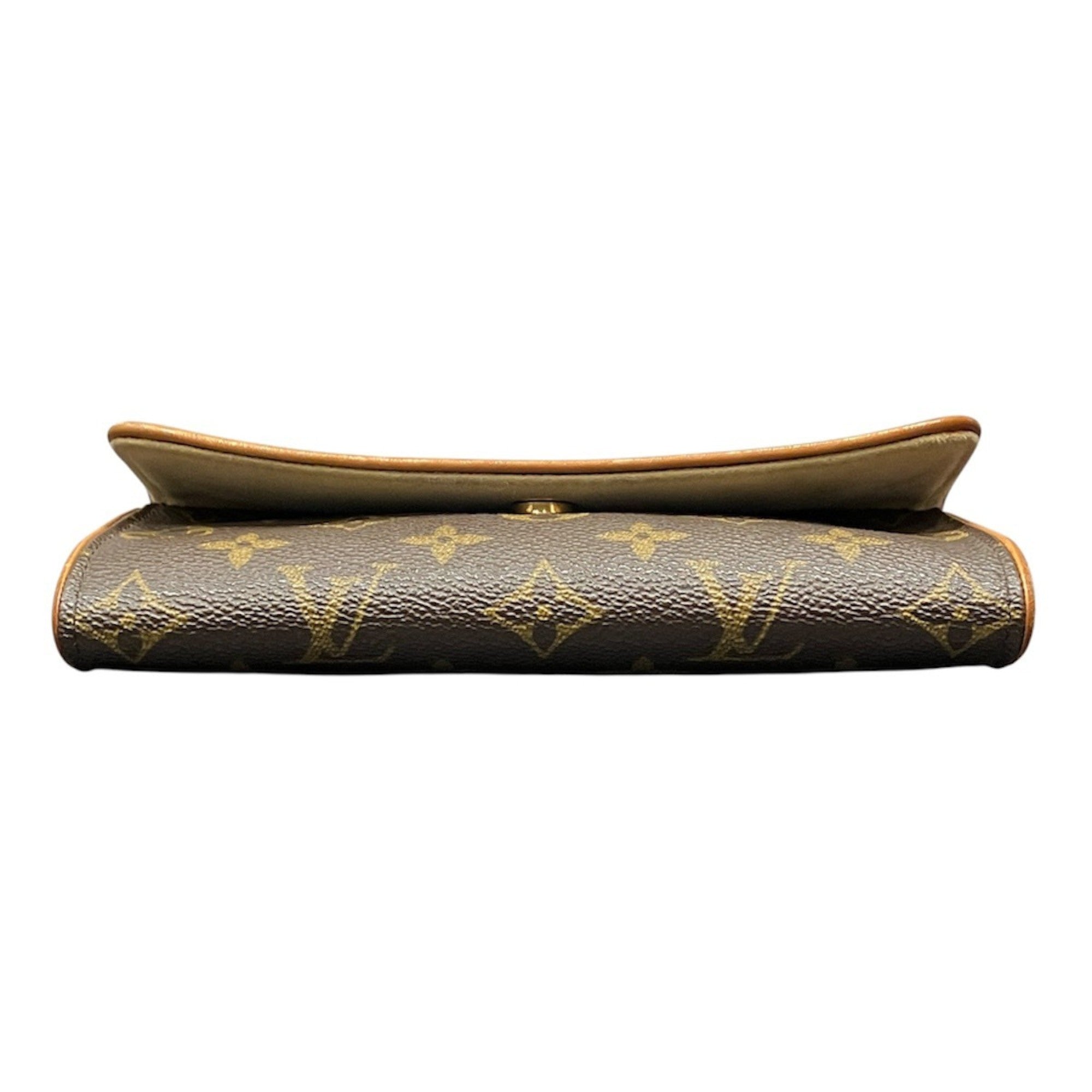 Louis Vuitton Brown Pvc Pochette Shoulder Bag (Pre-Owned)