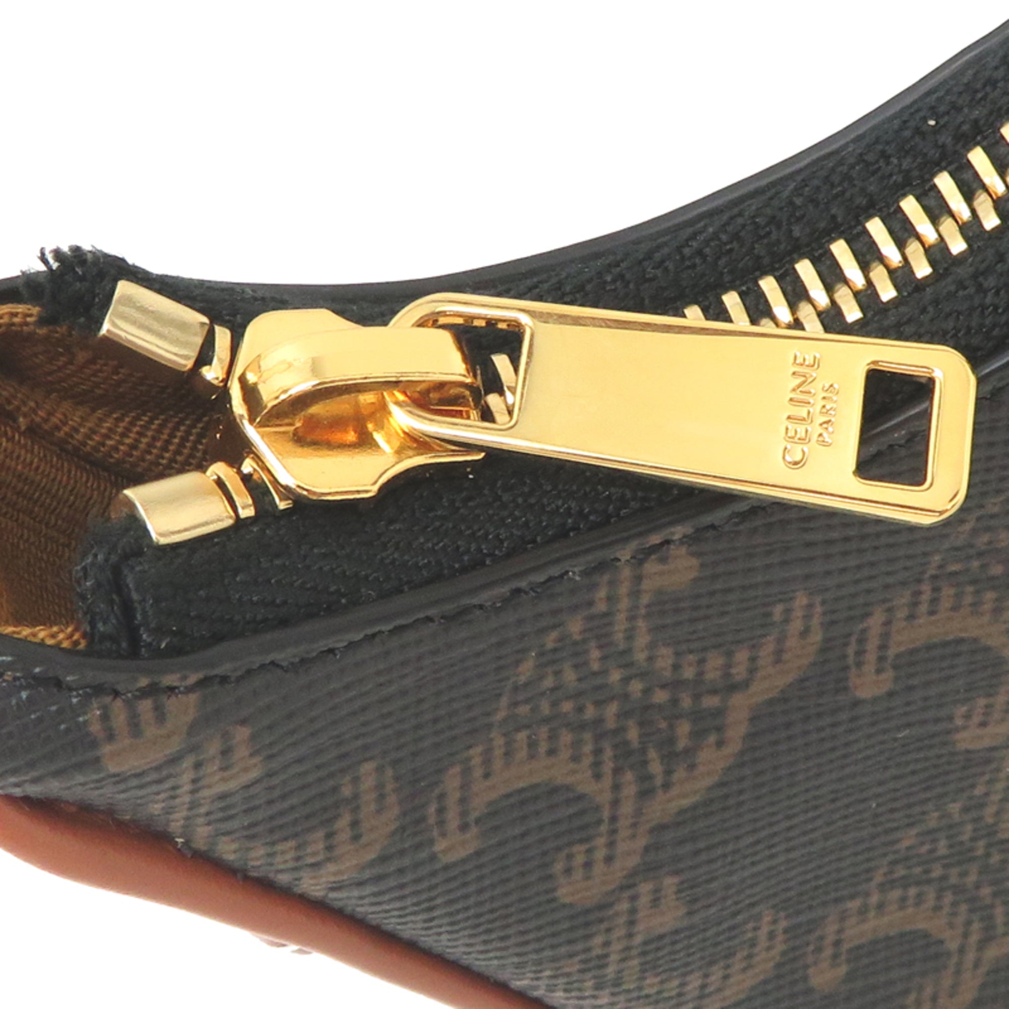 Celine Canvas Leather Handbag (Pre-Owned)