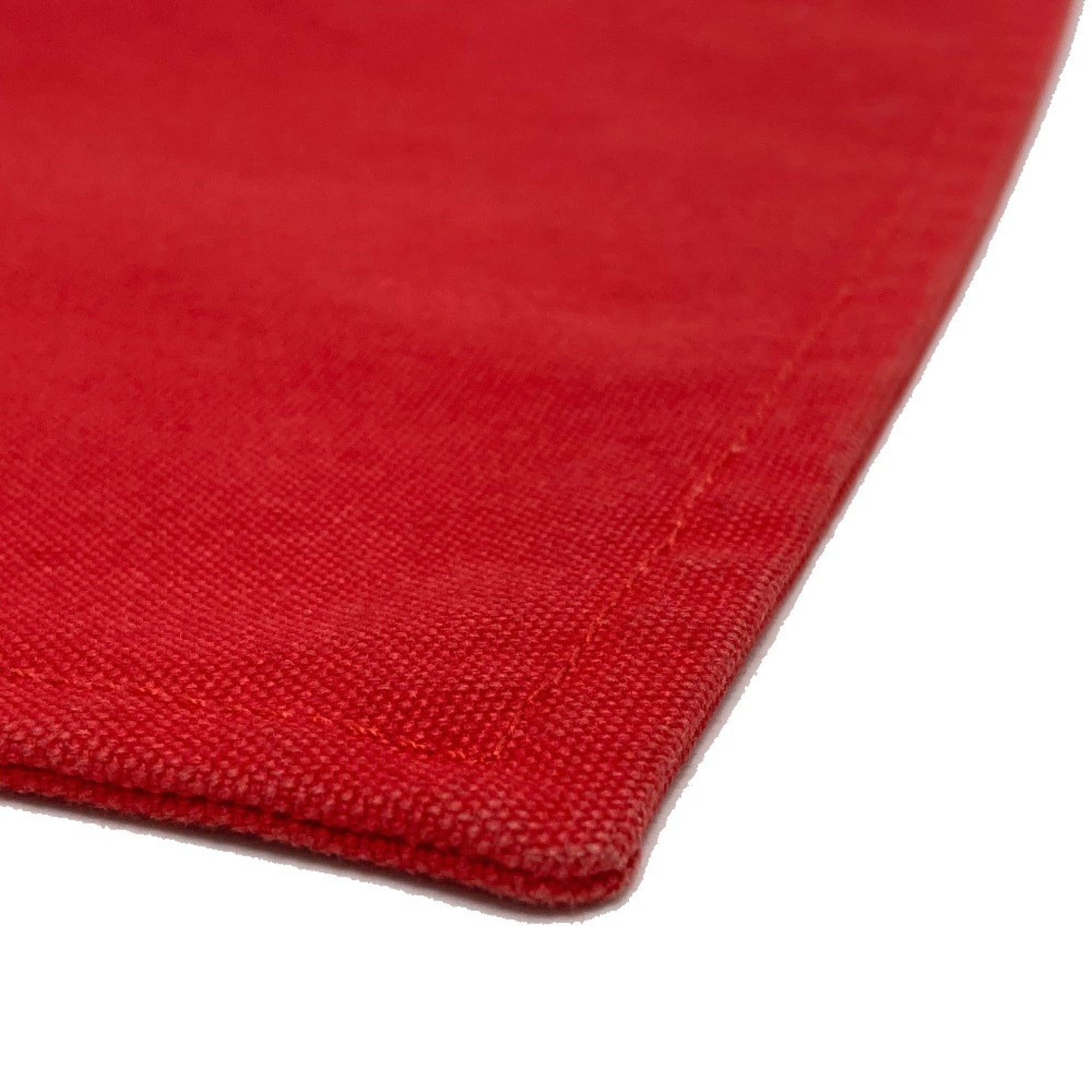 Hermes Red Color Cotton Pouch (Pre-Owned)